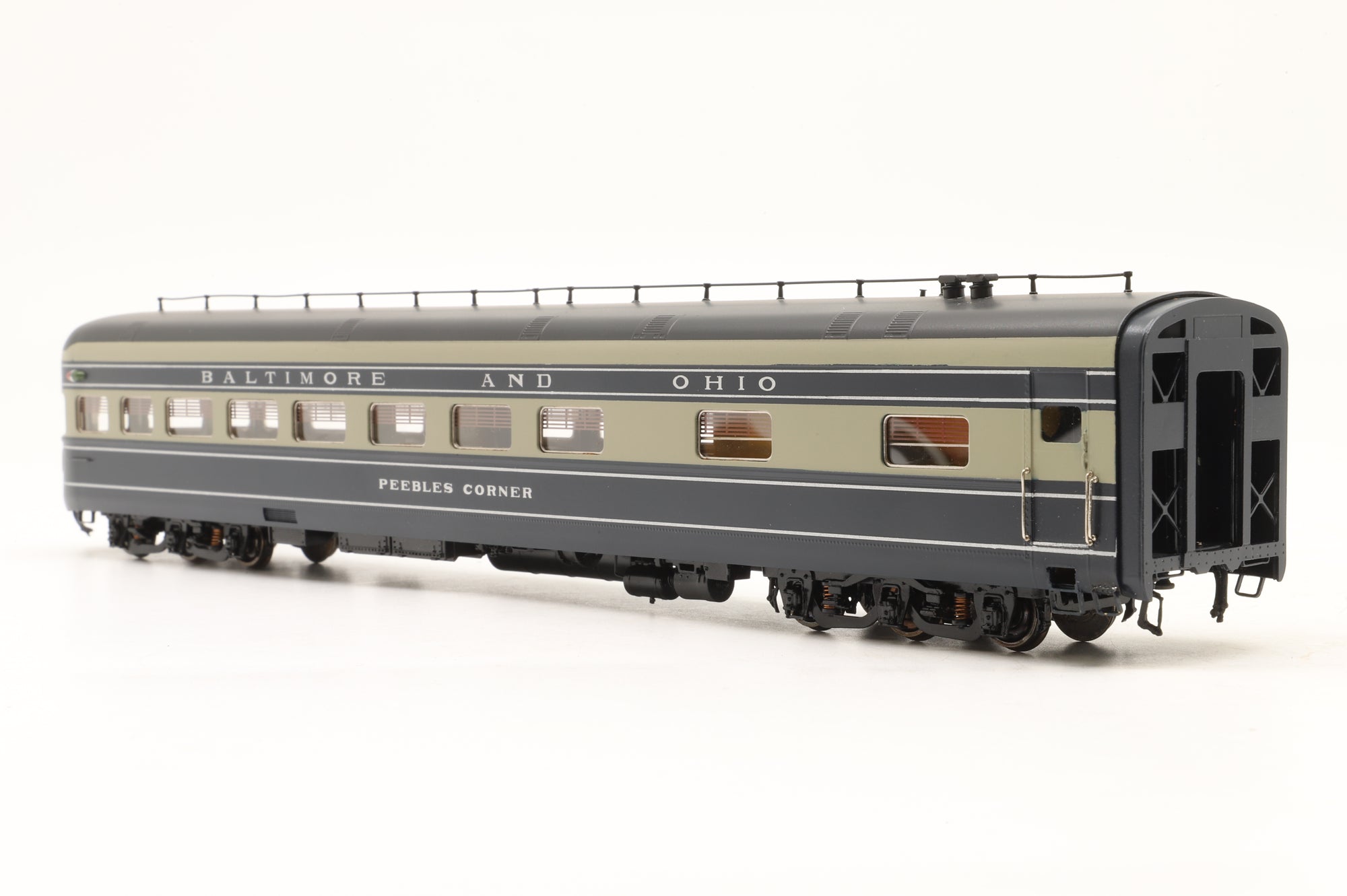 Key Imports/Samhongsa HO Brass The B&O 'Cincinnatian' 5-Car Pack, Factory Painted
