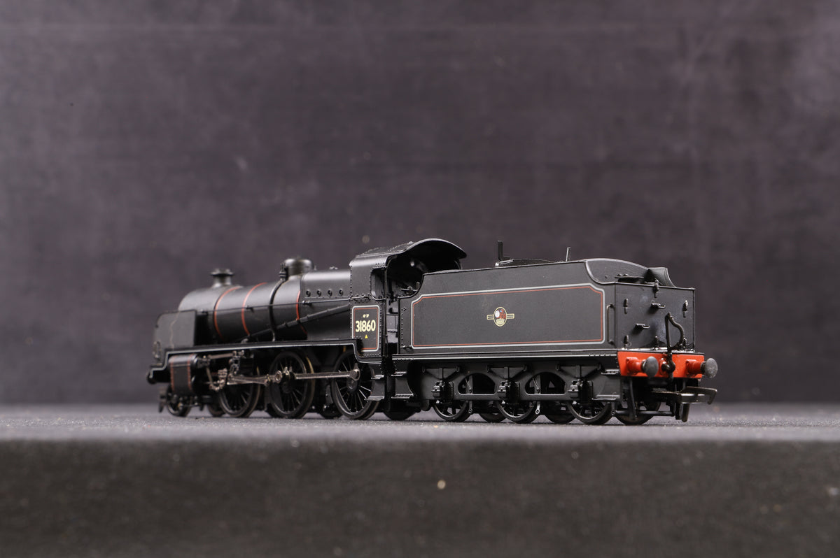 Bachmann OO 32-151 N Class &#39;31860&#39; BR Lined Black Early Emblem.