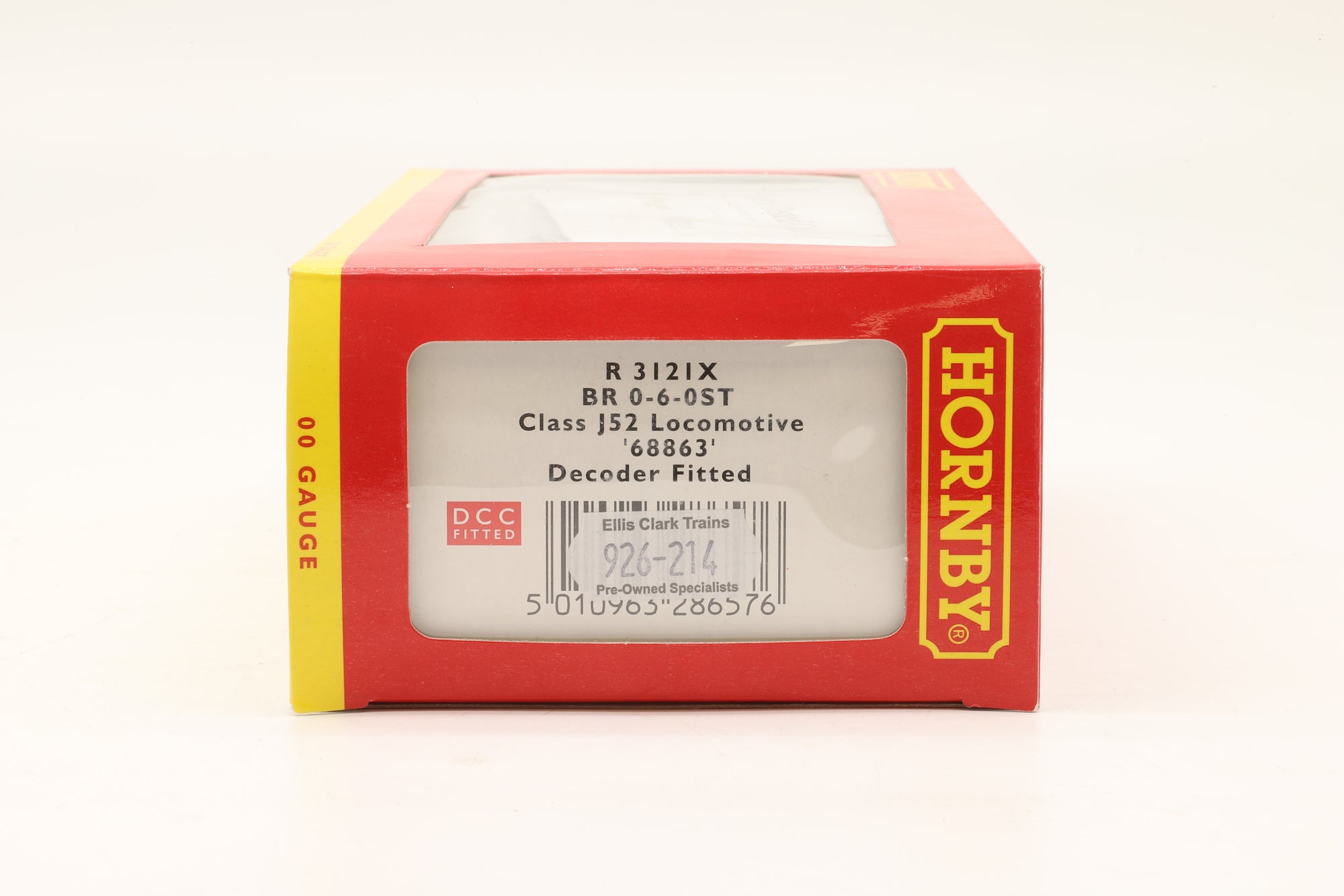 Hornby OO R3121X Class J52 '68863' BR Black E/C Weathered DCC Fitted