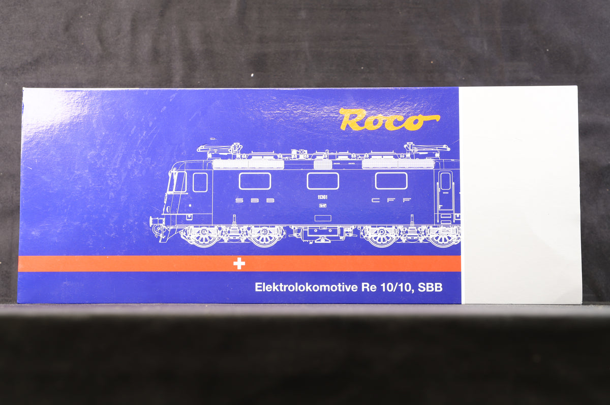 Roco HO 71409 Swiss Electric Loco Re 10/10 of the SBB &#39;11361&#39; &amp; &#39;11672&#39;
