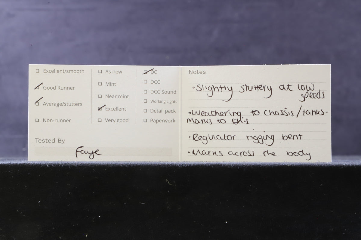 Bachmann OO 31-977 Standard 3MT 82016 in Lined BR Black w/ Early Crests - Weathered