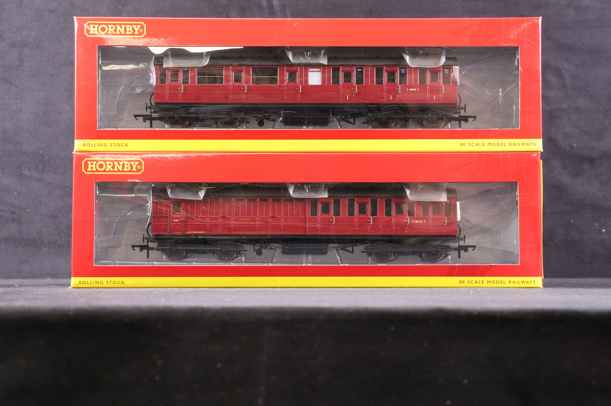 Hornby OO Rake of 4 BR Gresley Suburban Coaches, Inc. R4519, 20, 21 &amp; 22