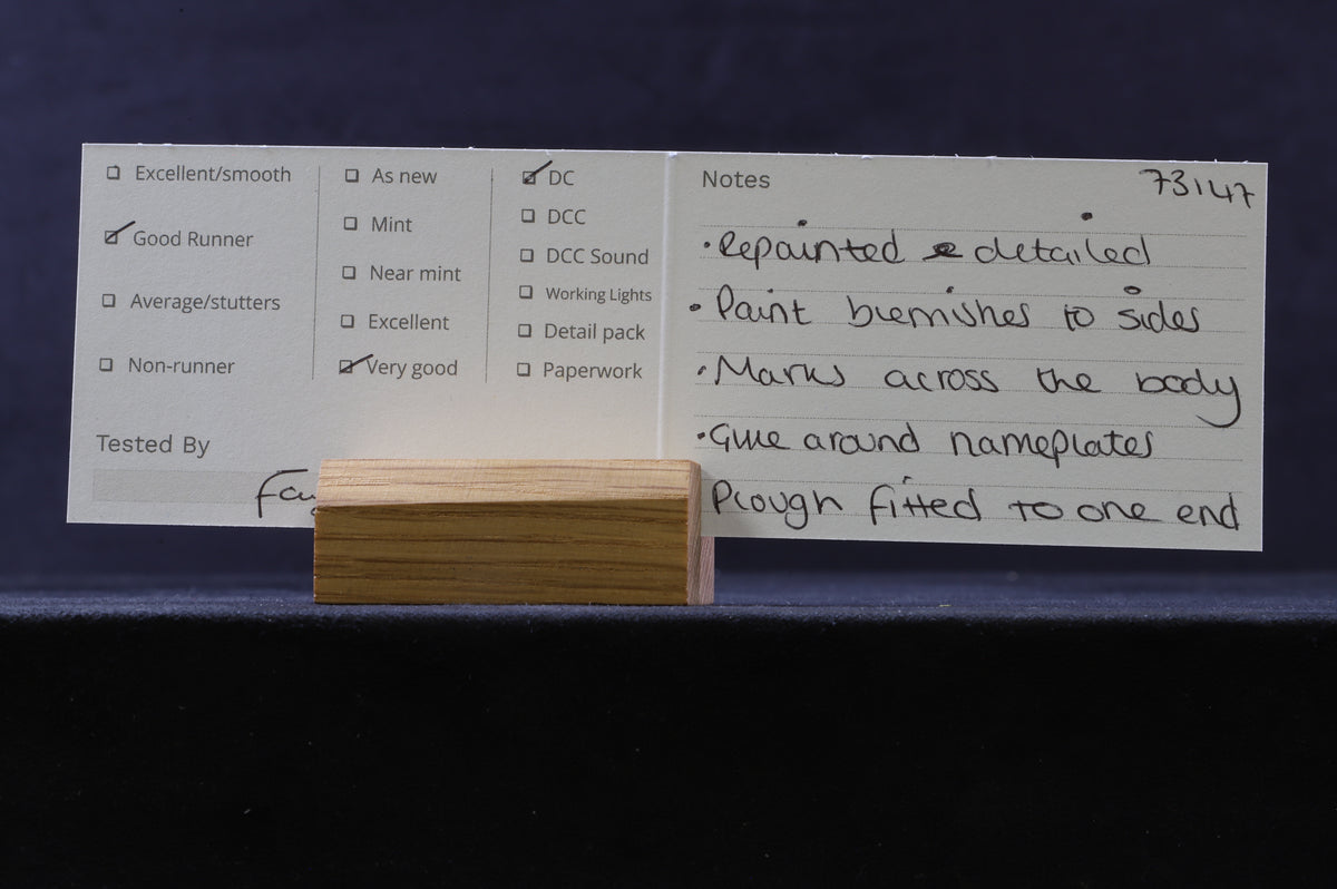 Hornby OO Class 73 &#39;73147&#39; Intercity Livery Kent Youth Music, Repainted, Renamed &amp; Numbered.