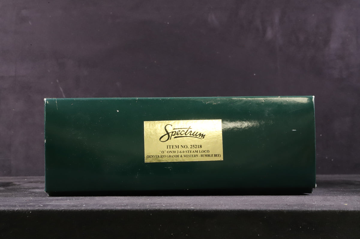Spectrum On30 25218 2-6-0 Steam Locomotive Denver Rio Grande &amp; Western