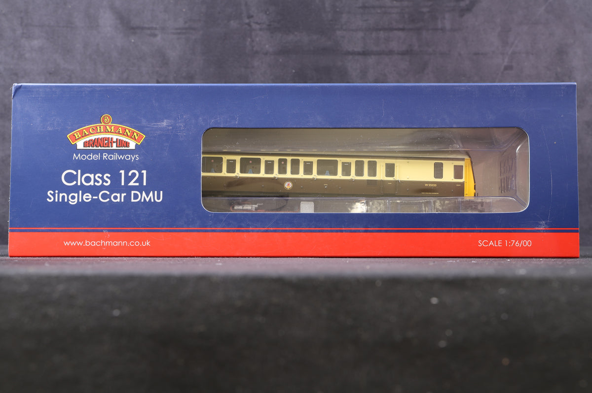 Bachmann OO 35-525Z Class 121 Single Car DMU GWR 150 Chocolate &amp; Cream Excl. Kernow MRC