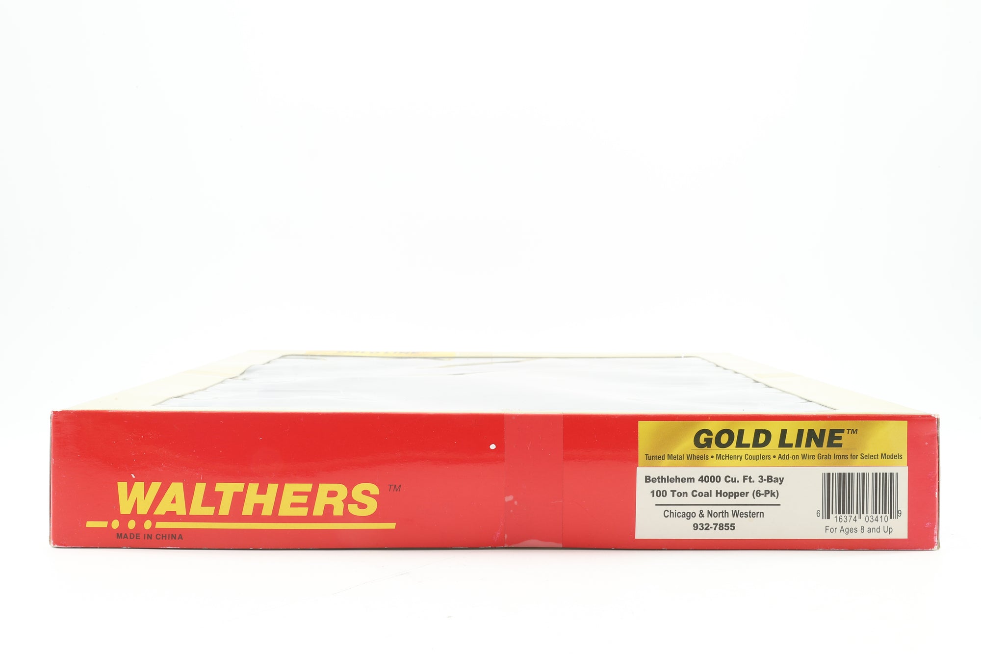 Walthers HO 932-7855 Bethlehem 4000 Cu. Ft. 3-Bay 100T Coal Hopper (6-Pk) Chicago & North Western
