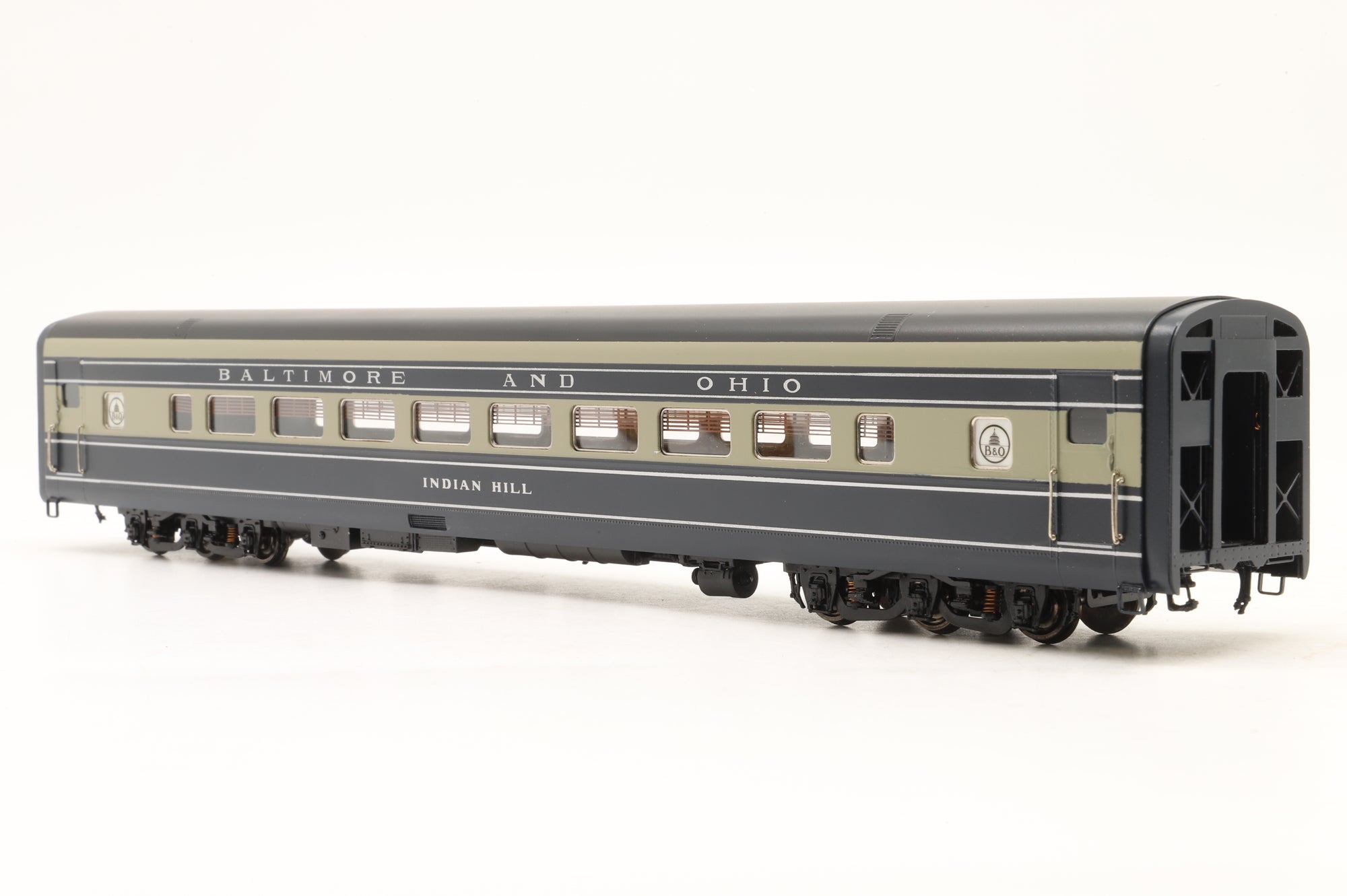 Key Imports/Samhongsa HO Brass The B&O 'Cincinnatian' 5-Car Pack, Factory Painted
