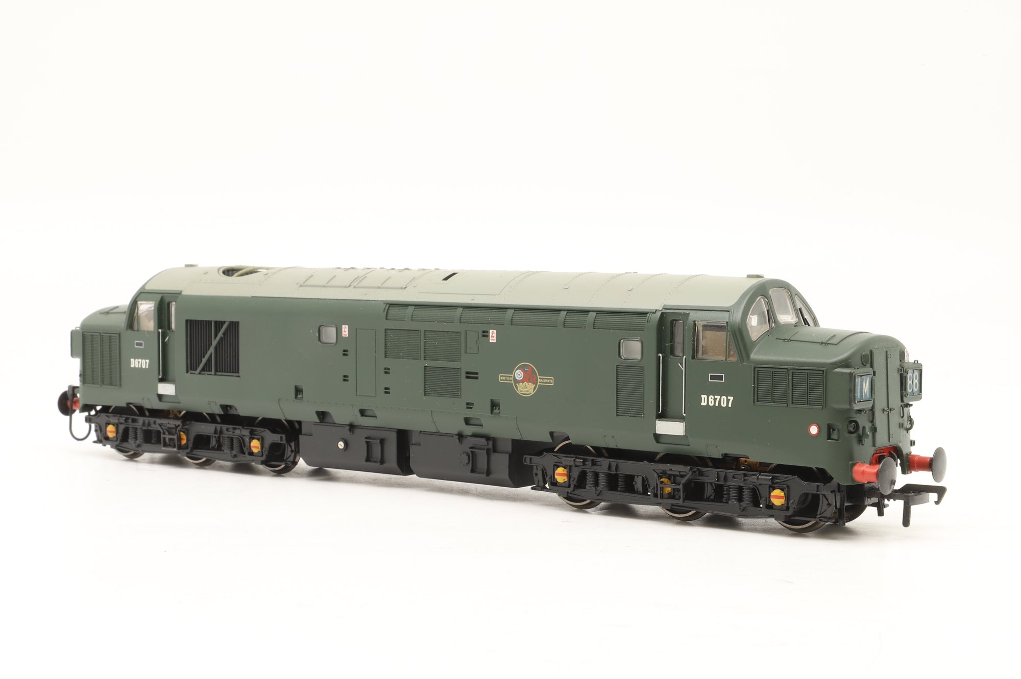 Bachmann OO 32-776 Class 37/0 BR Green Split Head Code No. D6707