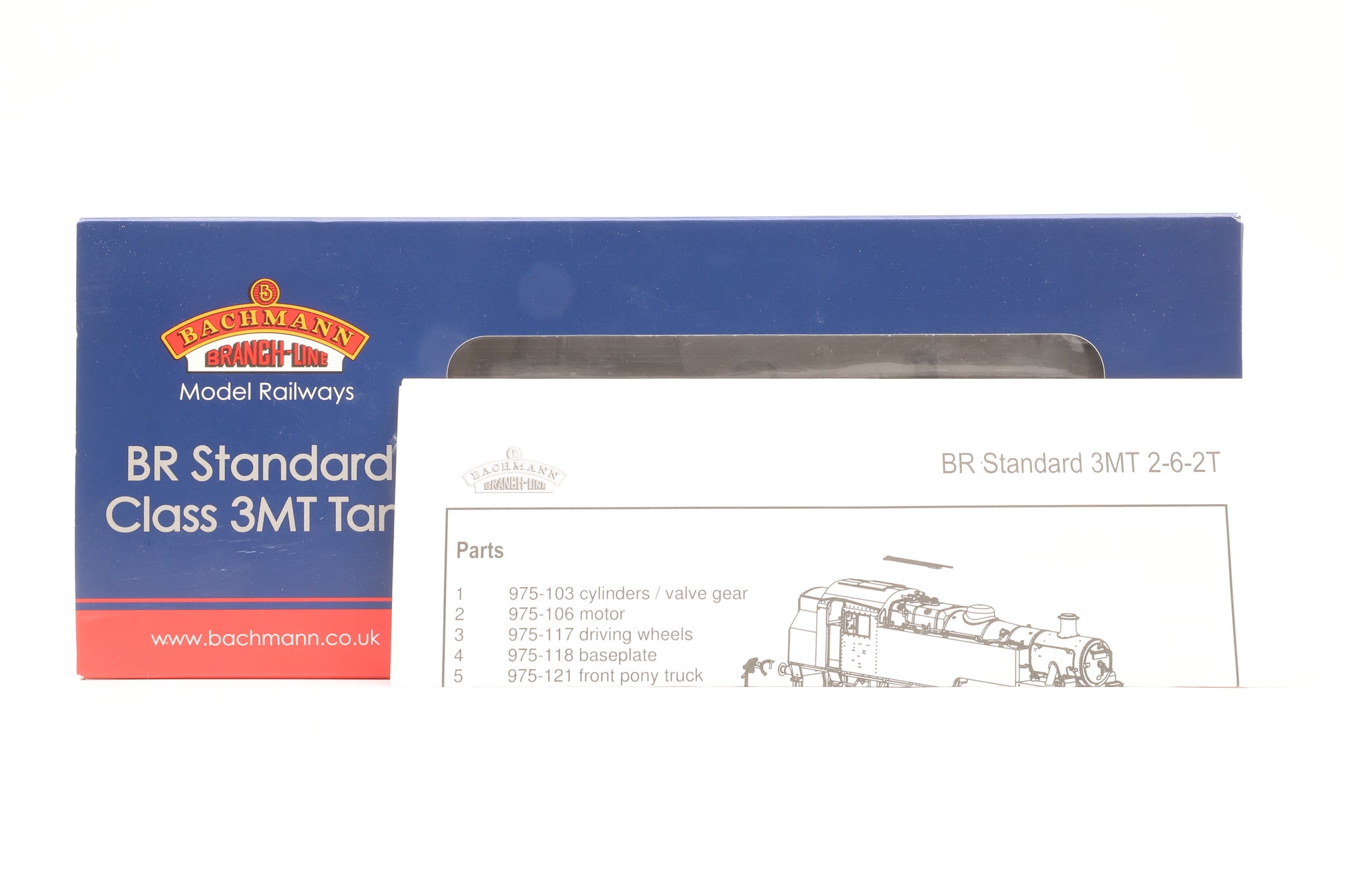 Bachmann OO 31-981 BR Standard Class 3MT '82021' BR Lined Black E/C Weathered