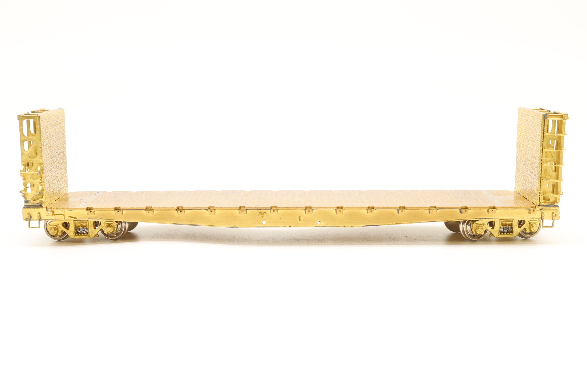 Overland Models HO Brass F-70-34 #259505 UP Bulkhead Flat Car