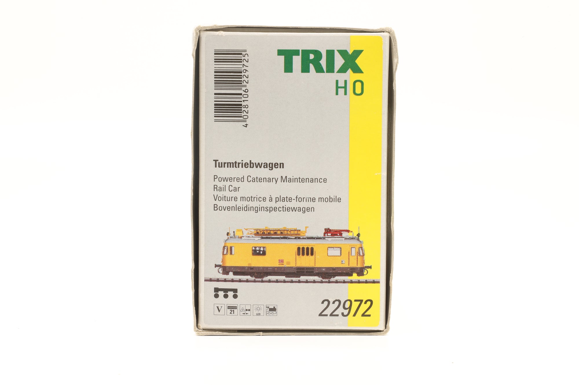 Trix HO 22972 Powered Catenary Maintenance Rail Car DCC Fitted