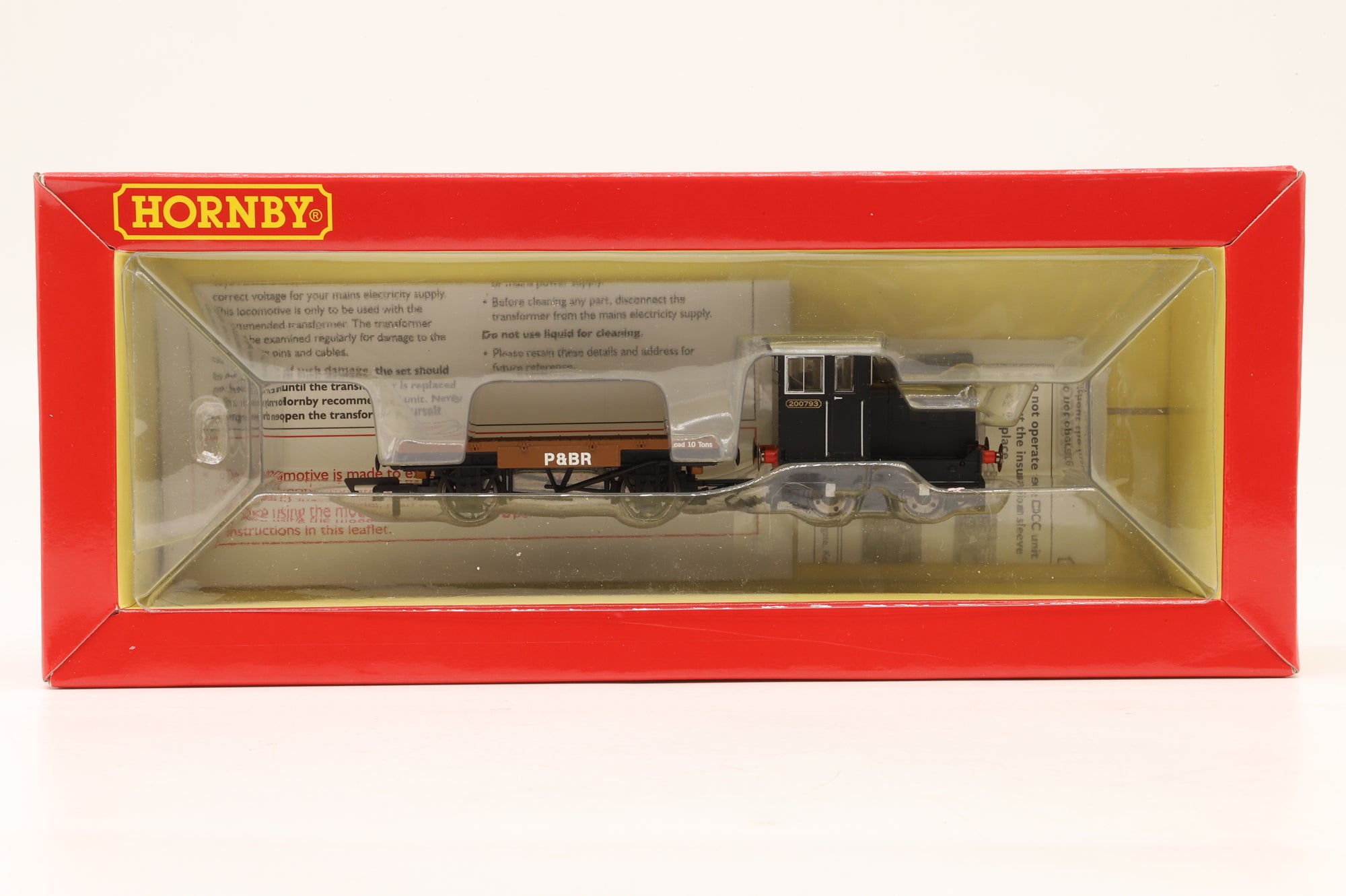 Hornby OO R30013 Ruston & Hornsby 48DS 0-4-0 & Flatbed Wagon 'Gower Princess' '200793' DCC Fitted