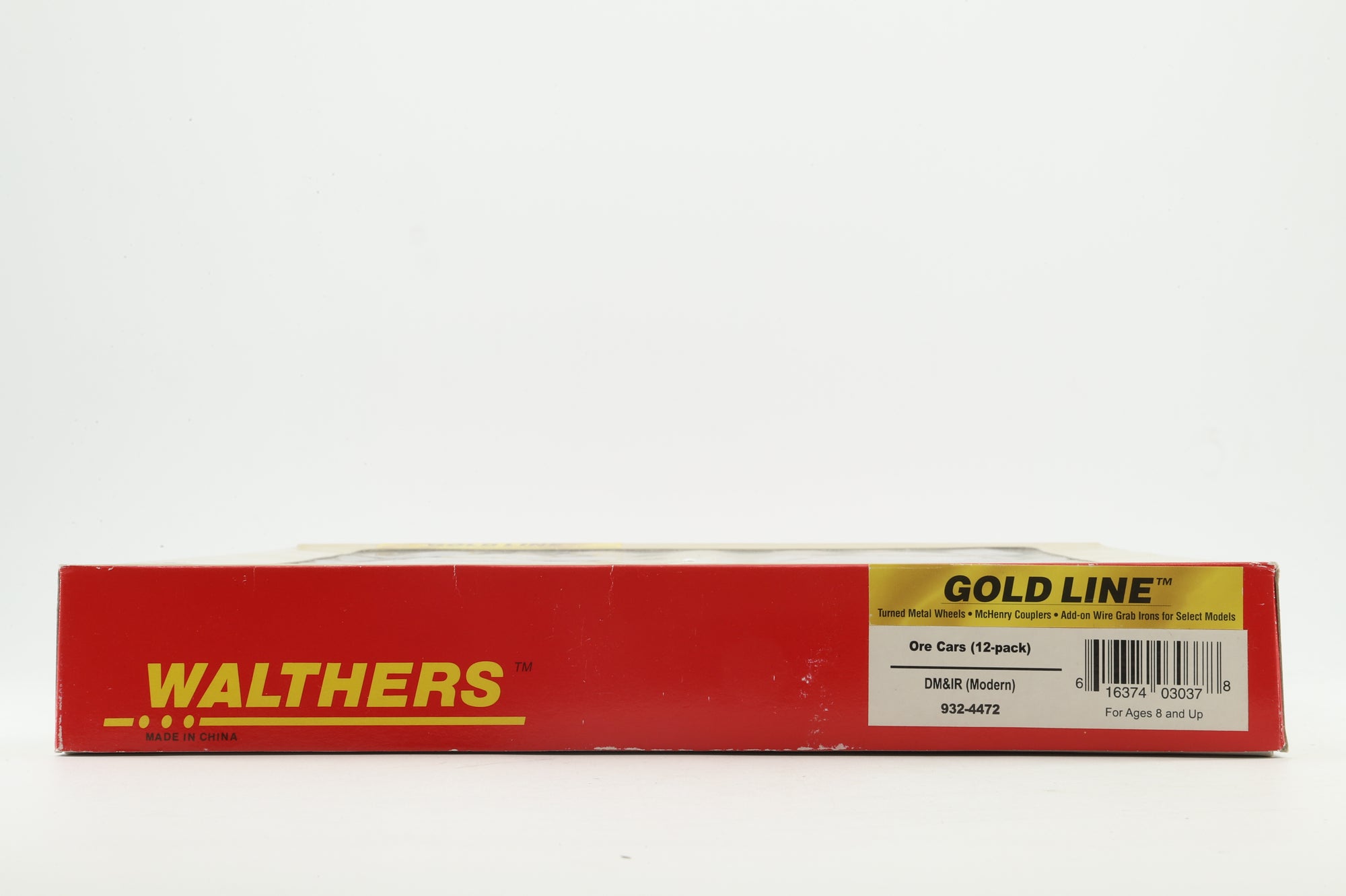 Walthers HO 932-4472 12-Pack of ore Cars in DMIR Brown (Modern)