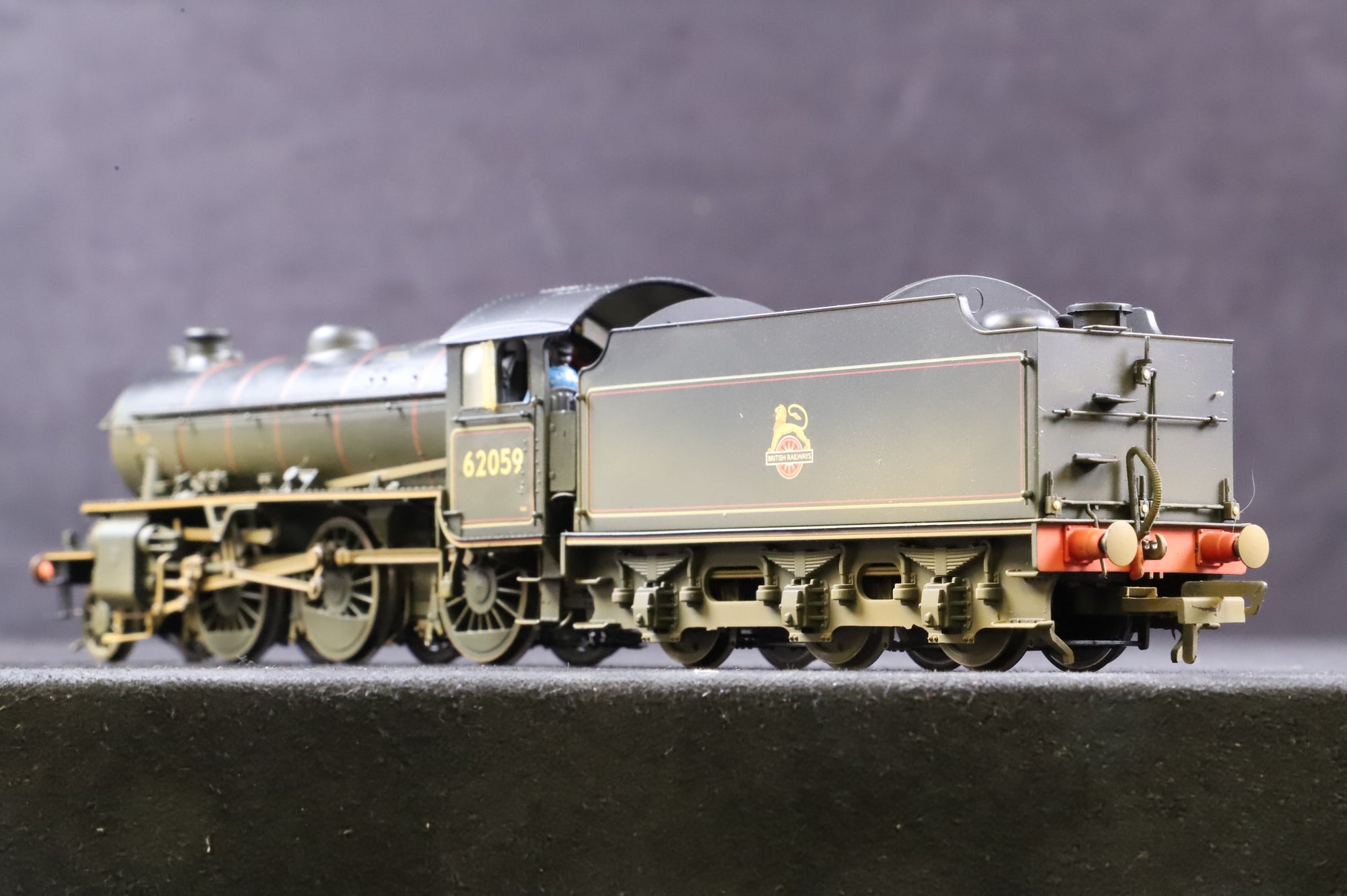 Hornby OO R3305 Class K1 '62059' BR Lined Black E/C Weathered