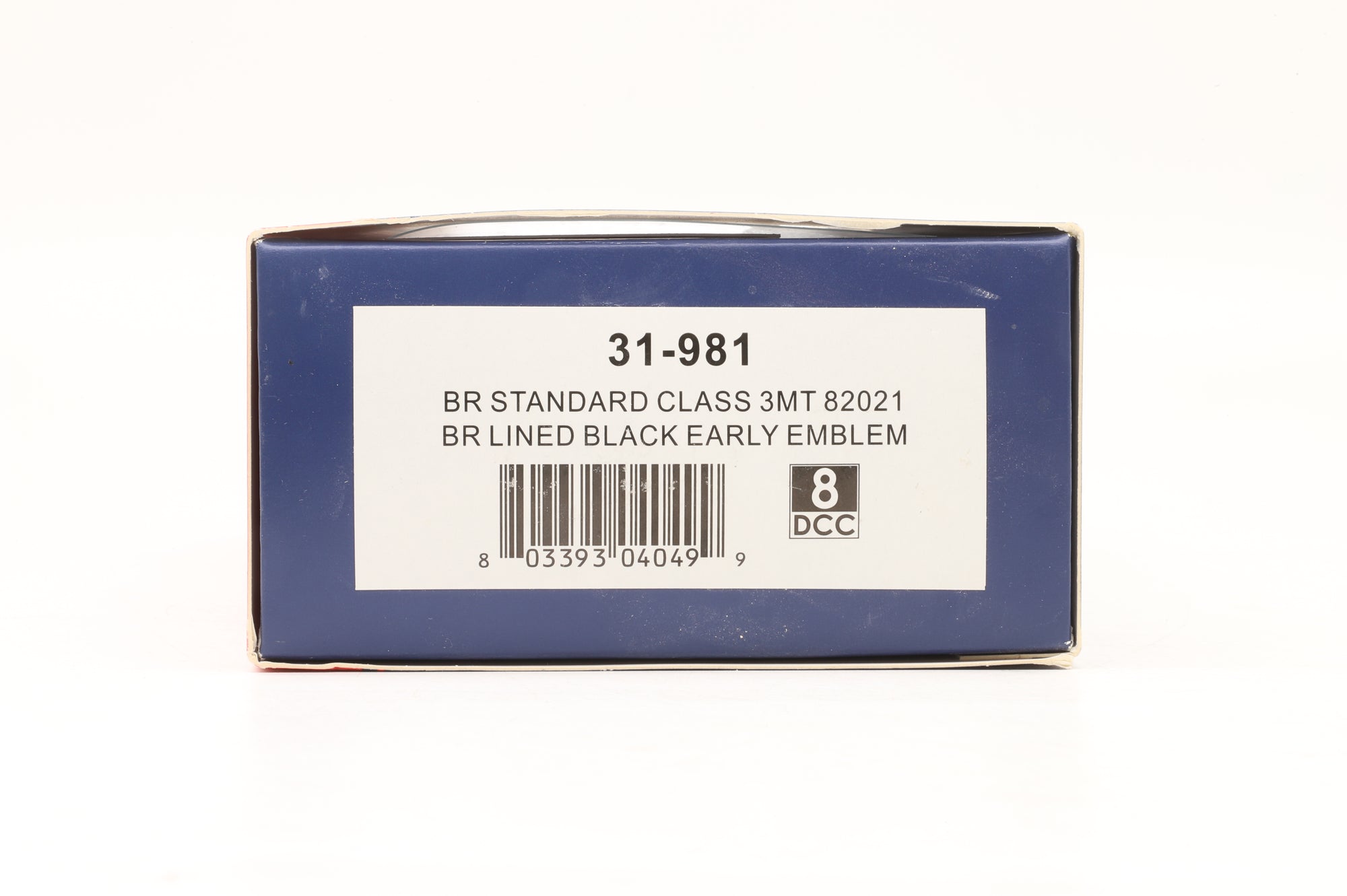 Bachmann OO 31-981 BR Standard Class 3MT '82021' BR Lined Black E/C Weathered