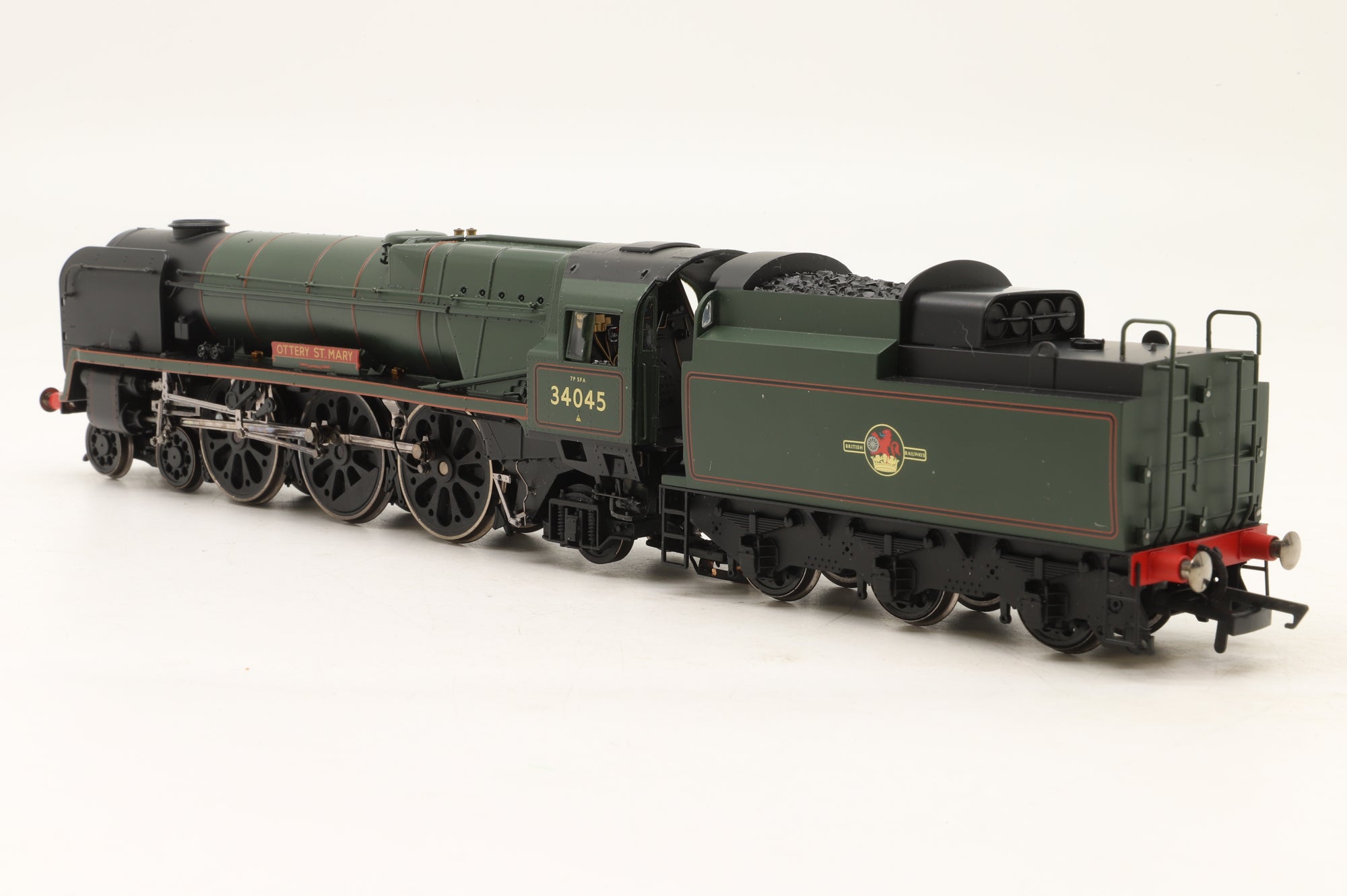 WORKSHOP Hornby OO R2585 Rebuilt West Country '34045' 'Ottery St Mary' BR Lined Green L/C