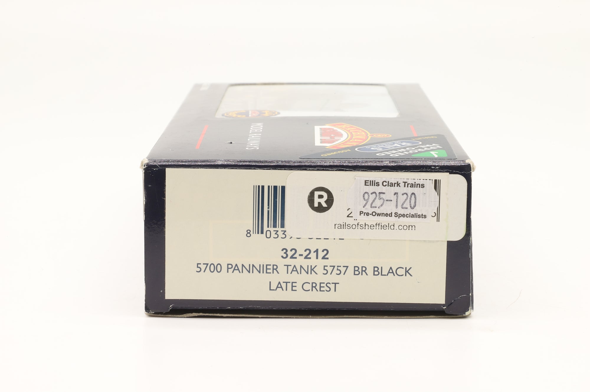 Bachmann OO 32-212 5700 Pannier Tank '5757' BR Black L/C DCC Fitted