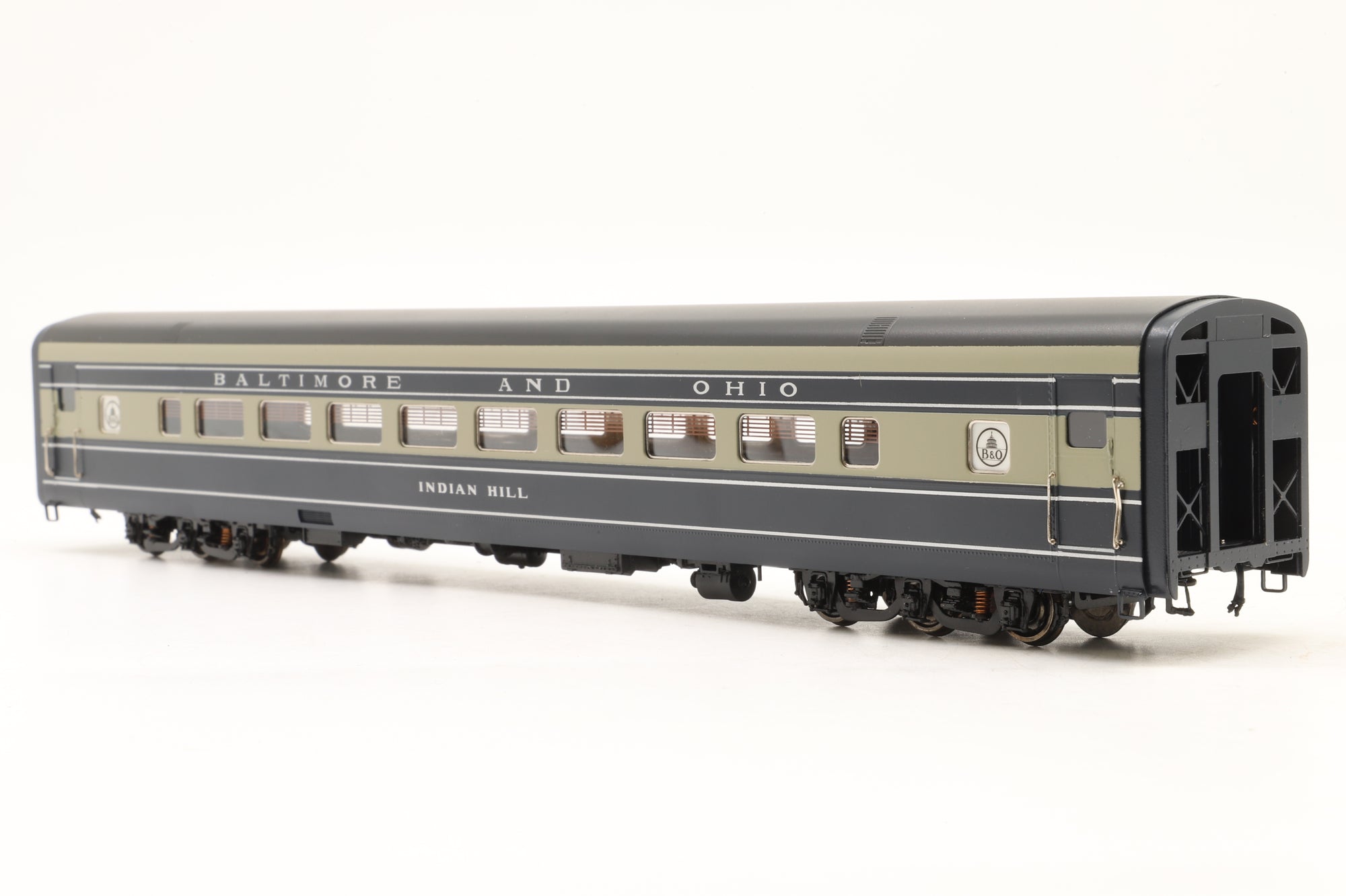 Key Imports/Samhongsa HO Brass The B&O 'Cincinnatian' 5-Car Pack, Factory Painted