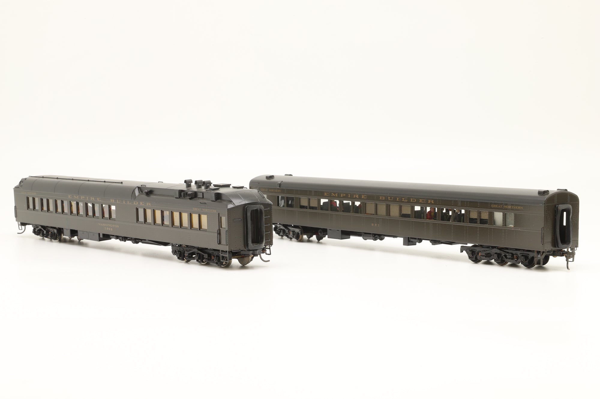 Oriental Limited HO Brass Rake of 11 Great Northern Coaches
