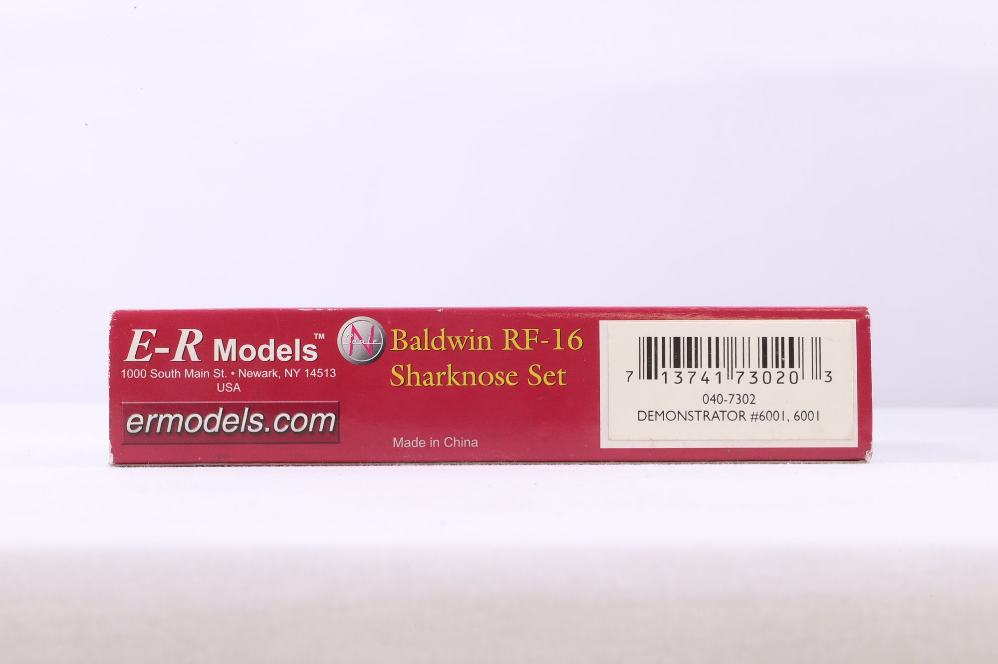 E-R Models N 040-7302 Baldwin RF-16 Sharknose Set Demonstrator '6001'