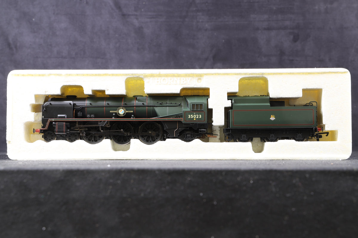 Hornby OO R2170 BR 4-6-2 &#39;Holland-Arika Line&#39; Merchany Navy Class