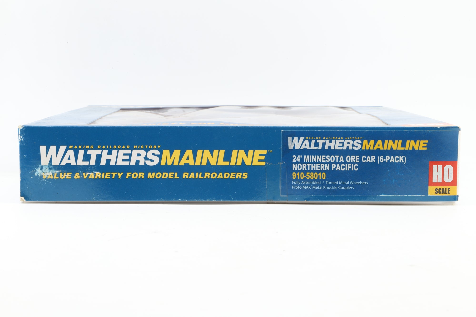 Walthers HO 910-58010 6-Pack of Minnesota Ore Cars in Plain Brown - Pro-Customised