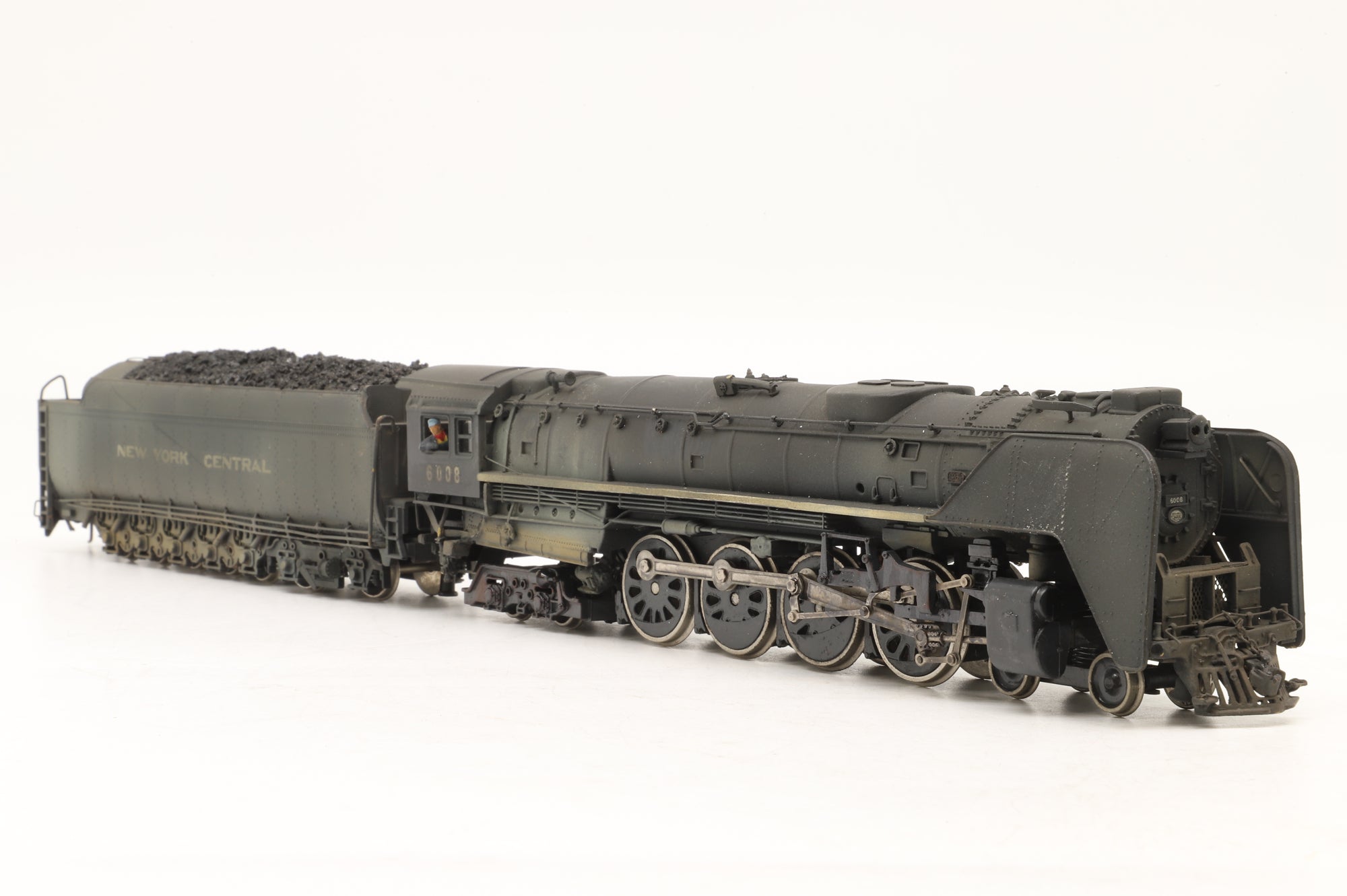 WORKSHOP Rivarossi HO NYC 2-8-4 Steam Locomotive '6008' Weathered