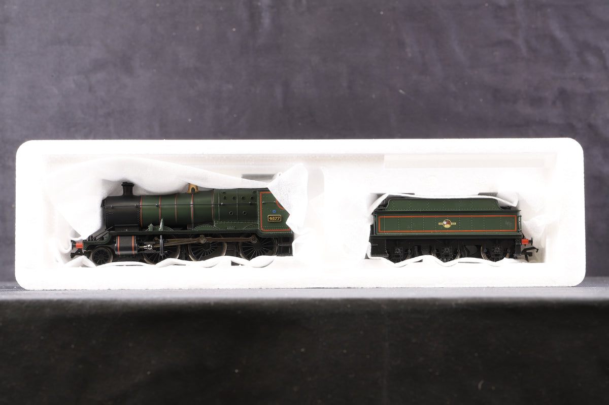 Bachmann OO 31-827A 43xx &#39;4377&#39; BR Green Lined L/Crest