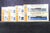 Con-Cor HO Rake of 8 72Ft VIA Rail Canada Coaches, Inc. #0001-000932, 52, 72, 92, 1012, 1032 & 2 x 0912