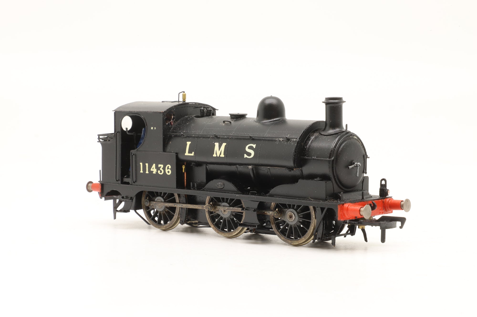 London Road Models Kit Built OO L&Y Saddle Tank '11436'