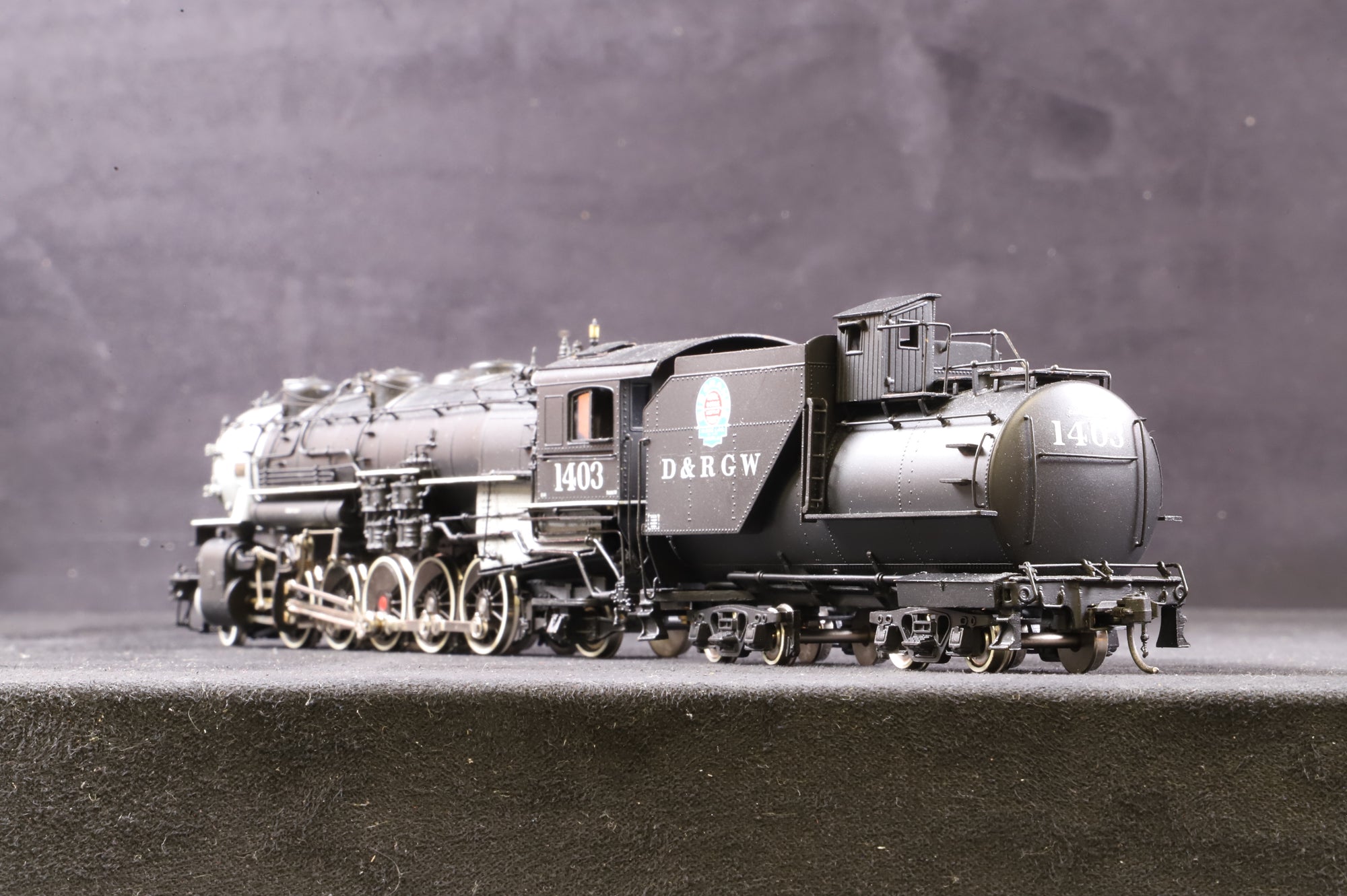 United Scale Models HO Brass Rio Grande 2-10-2 Late Version Exclusively for Pacific Fast Mail