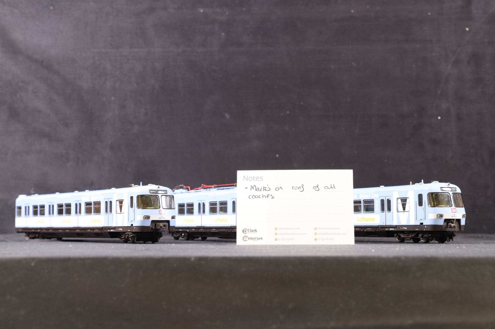 Roco HO DB BR 420 Lufthansa Airport 3 Car EMU