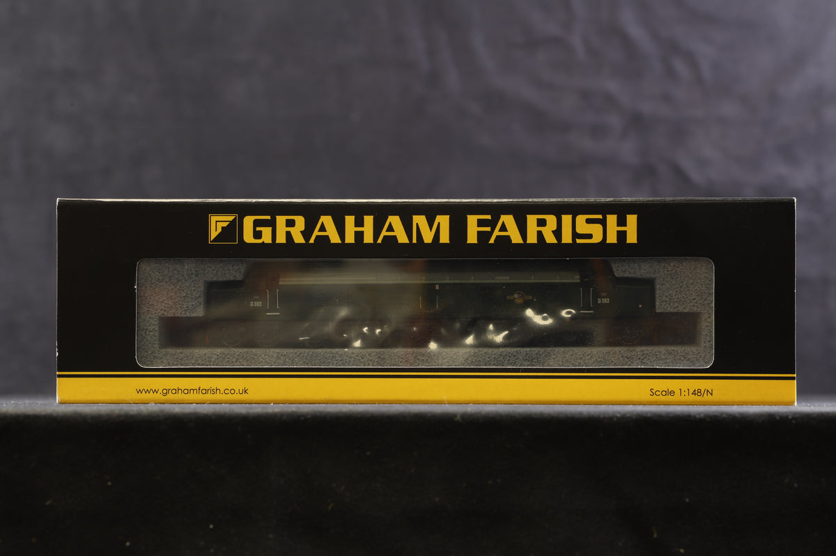 Graham Farish N 371-177A Class 40 Diesel &#39;D382&#39; BR Green L/Crest