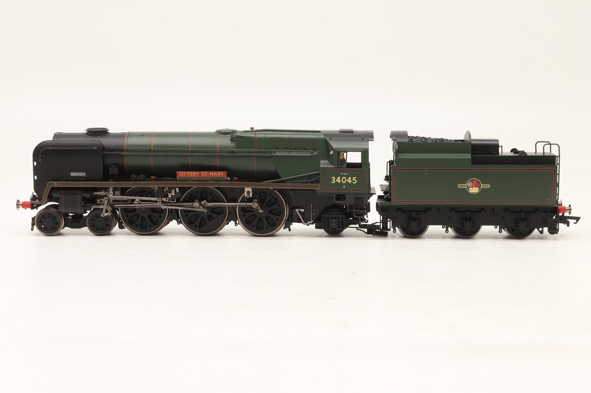 WORKSHOP Hornby OO R2585 Rebuilt West Country '34045' 'Ottery St Mary' BR Lined Green L/C