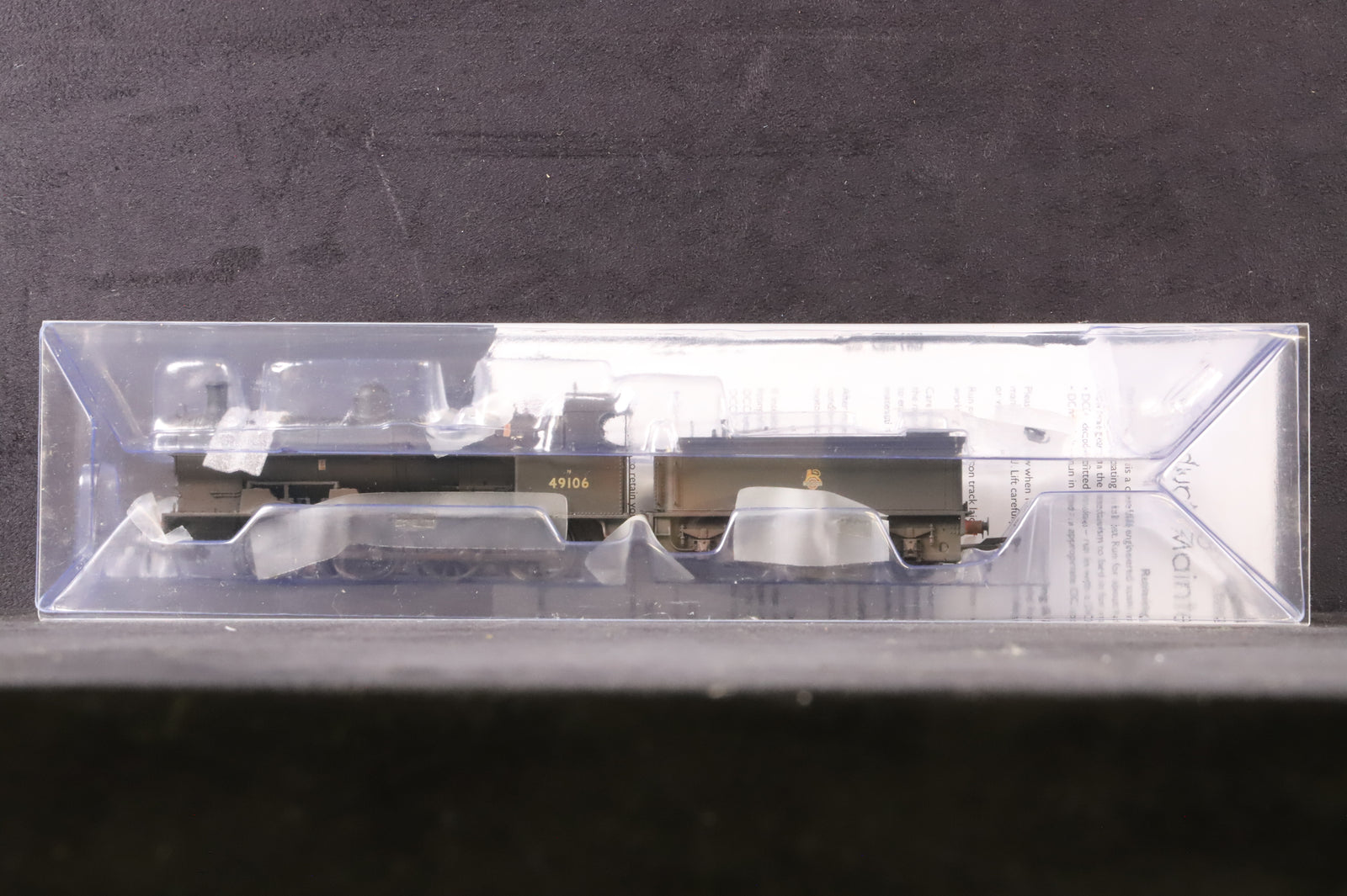 Bachmann OO 31-481 Class G2A 49106 in BR Black w/ Early Crests - Weathered