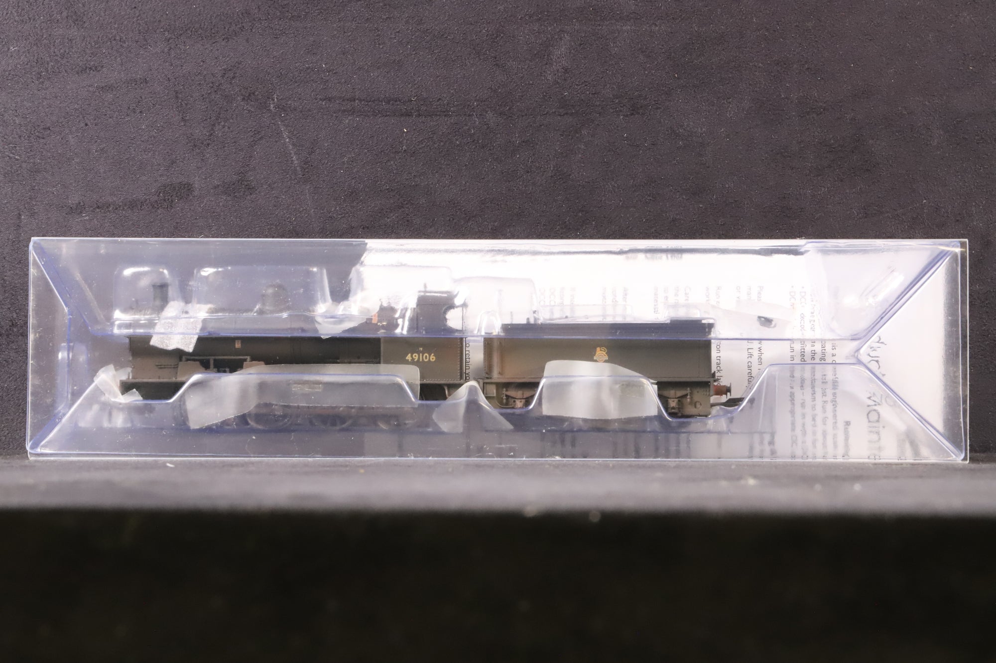 Bachmann OO 31-481 Class G2A 49106 in BR Black w/ Early Crests - Weathered