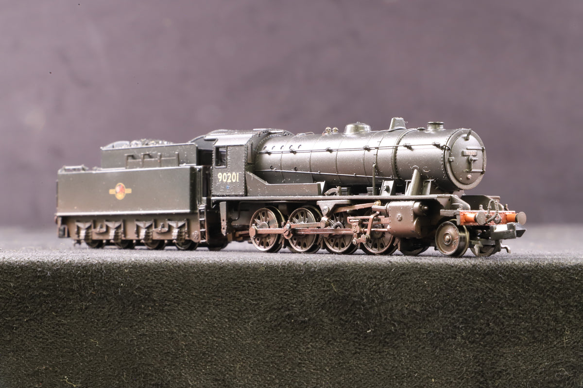 Graham Farish 372-427 Class WD Austerity 2-8-0 &#39;90201&#39; BR Black L/C Weathered DCC Fitted