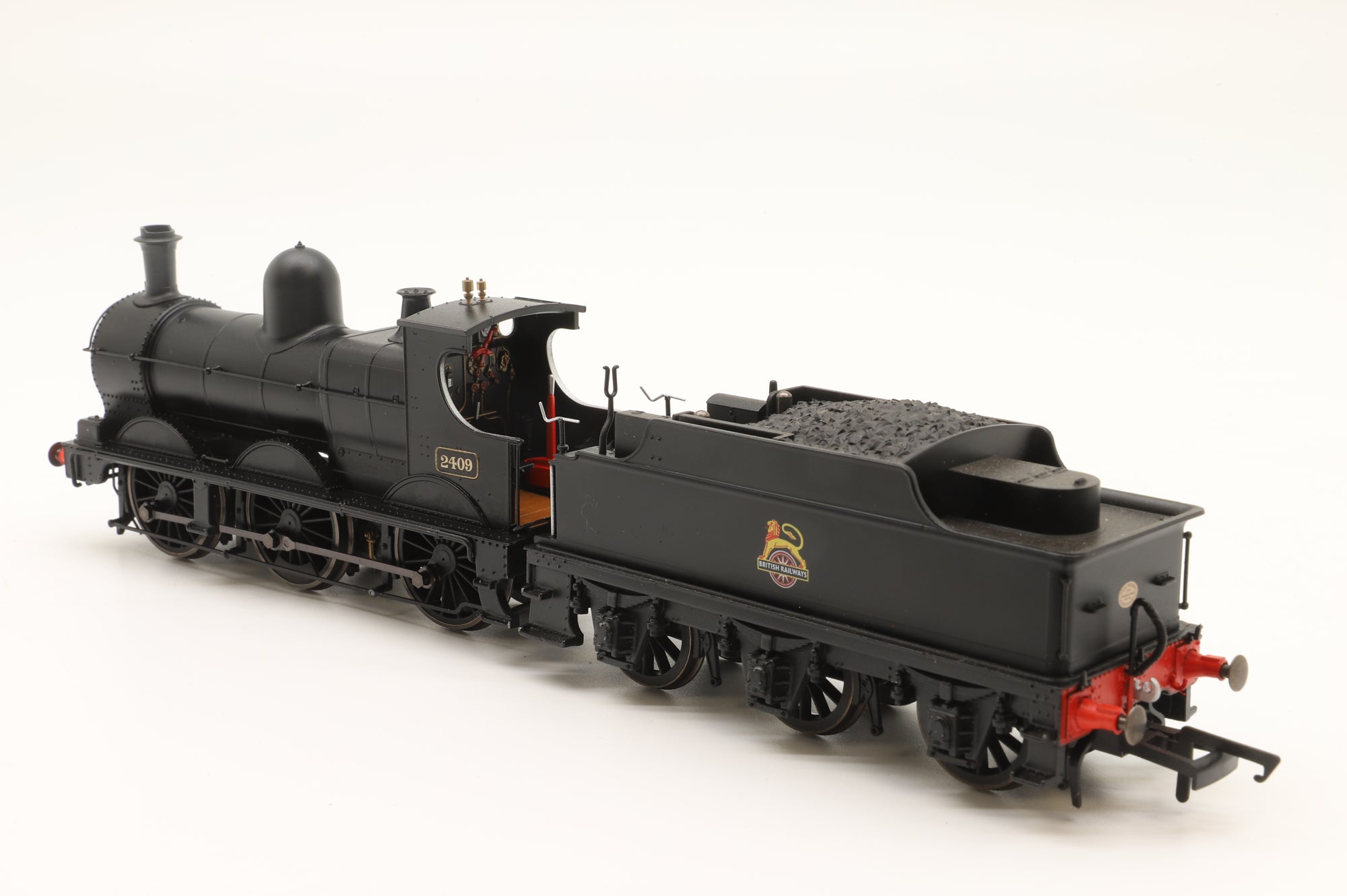 Oxford Rail OO OR76DG002XS Dean Goods 2409 in BR Black w/ Early Crests - DCC Sound