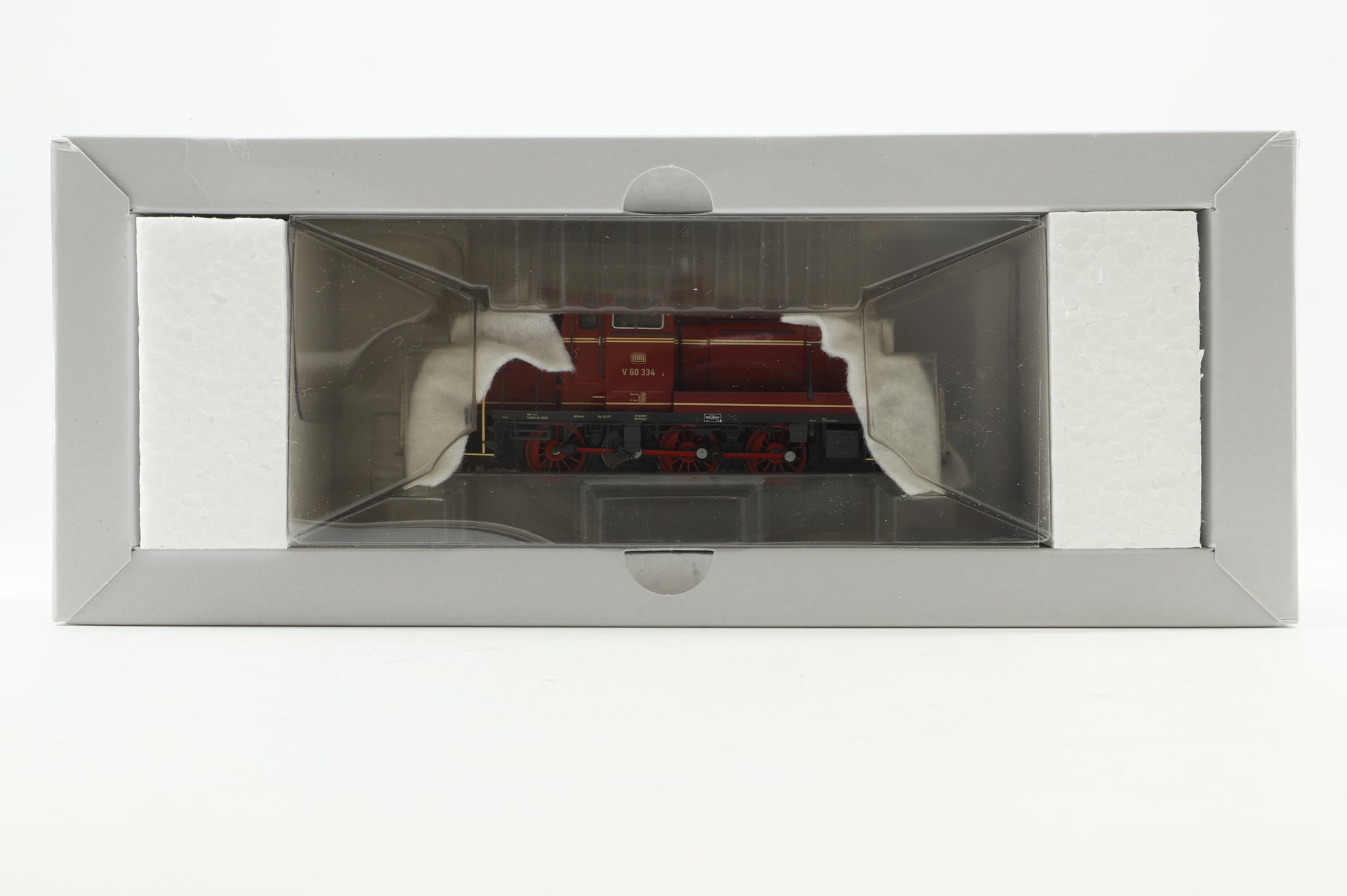 Marklin HO 38600 V60 334 in DB Lined Red - DCC Sound