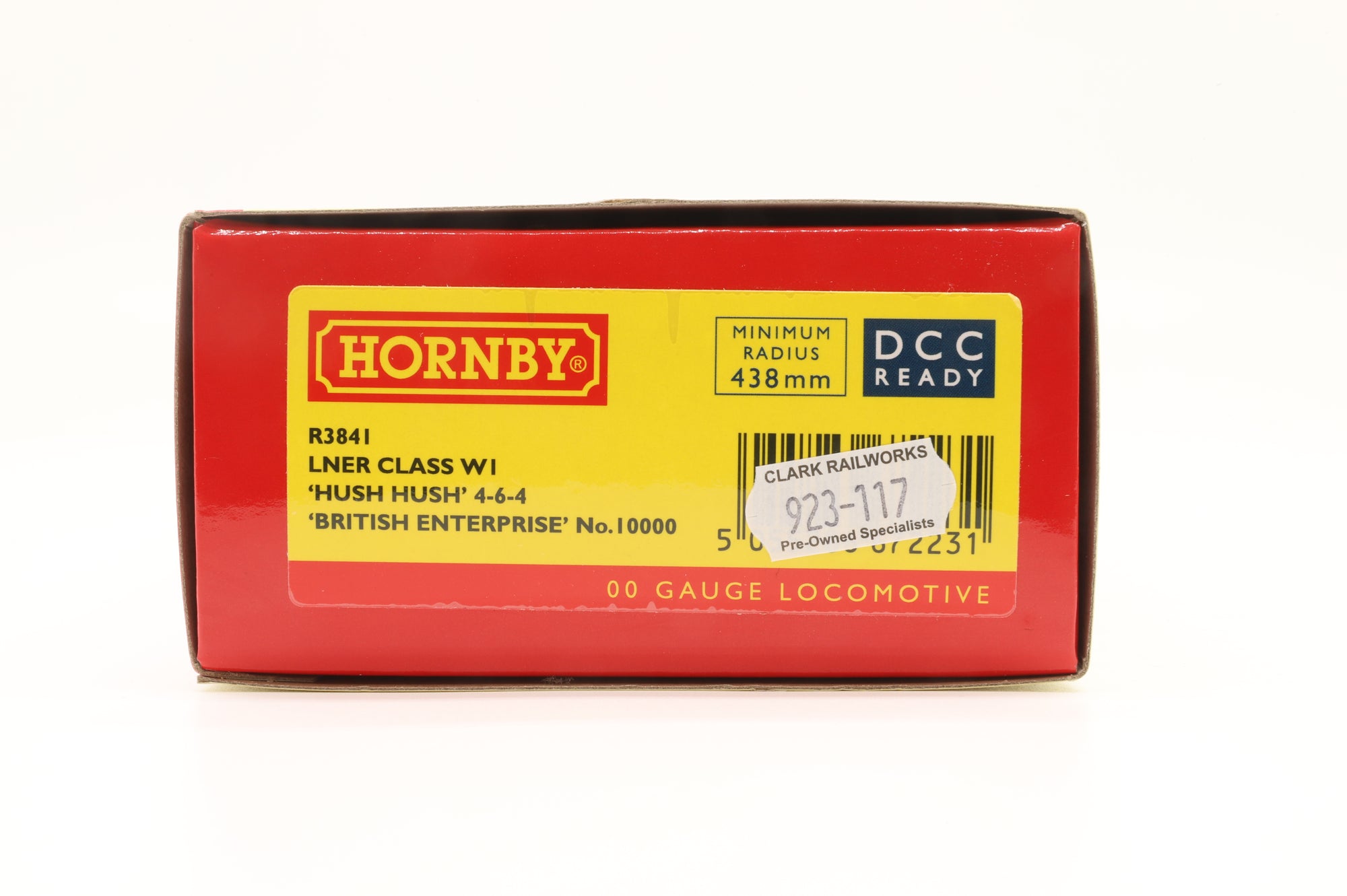 Hornby OO R3841 W1 Class '10000' 'British Enterprise' LNER Grey DCC Fitted