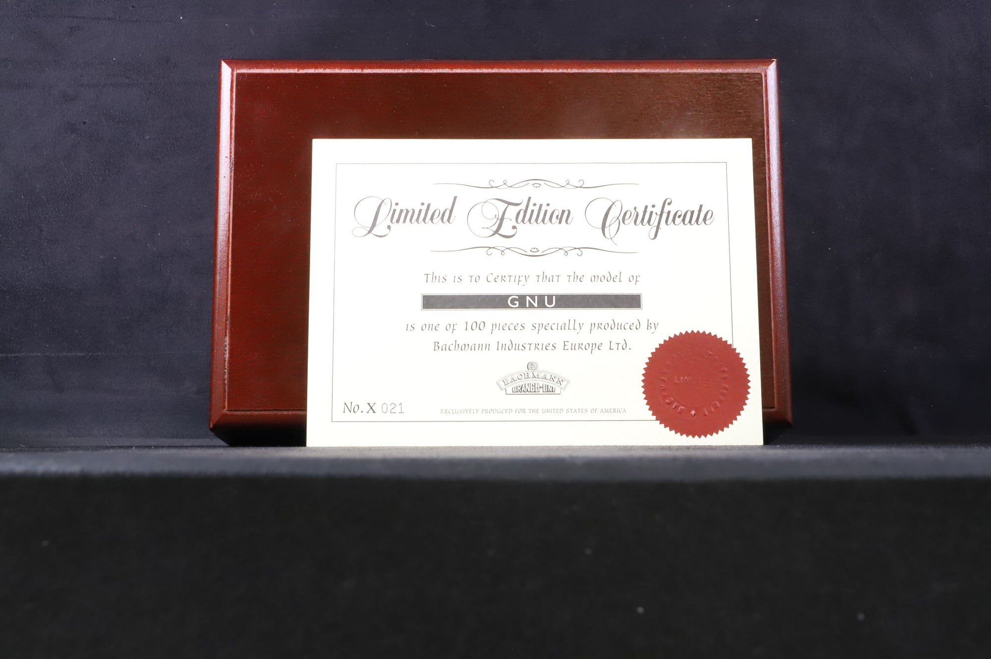 Bachmann OO 31-710A Class B1 '61018' 'Gnu' Ltd. Ed. 21/100