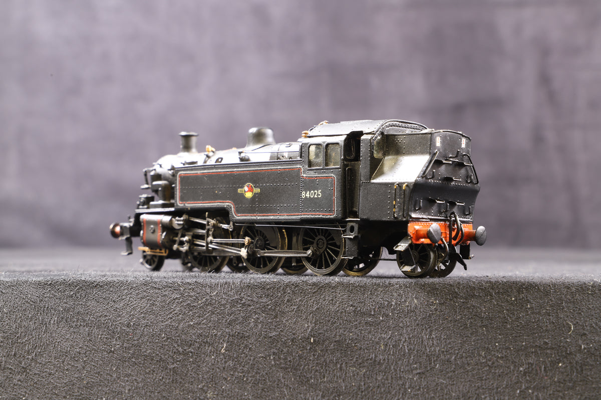 DJH OO Kit Built Standard Class 2MT &#39;84025&#39; BR Lined Black L/C