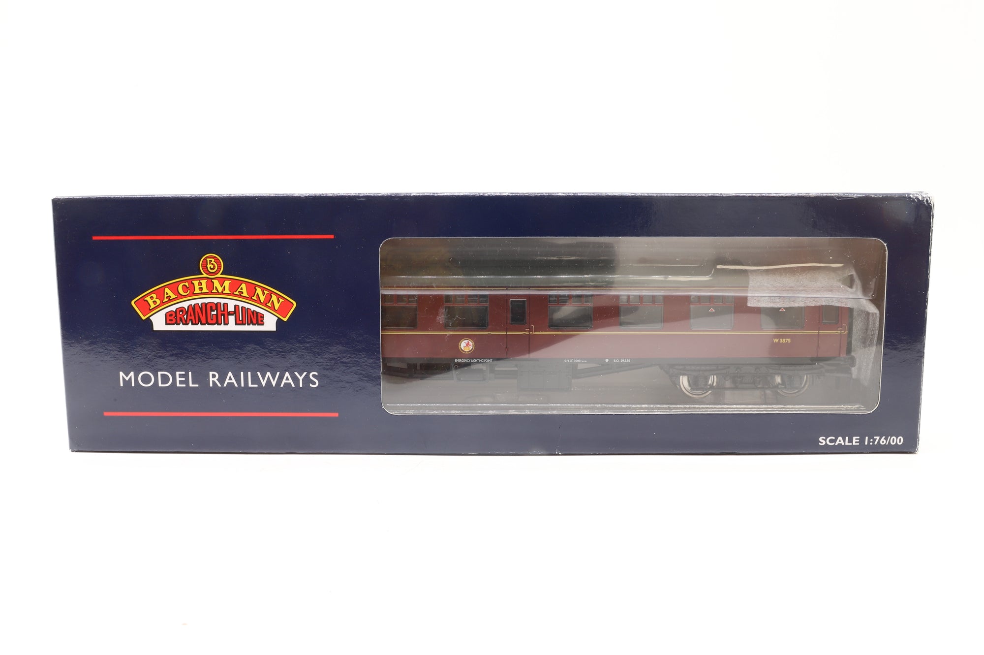 Bachmann 39-000R (A,B,C &D) 4 Coach Set BR Mk1 Lined Maroon