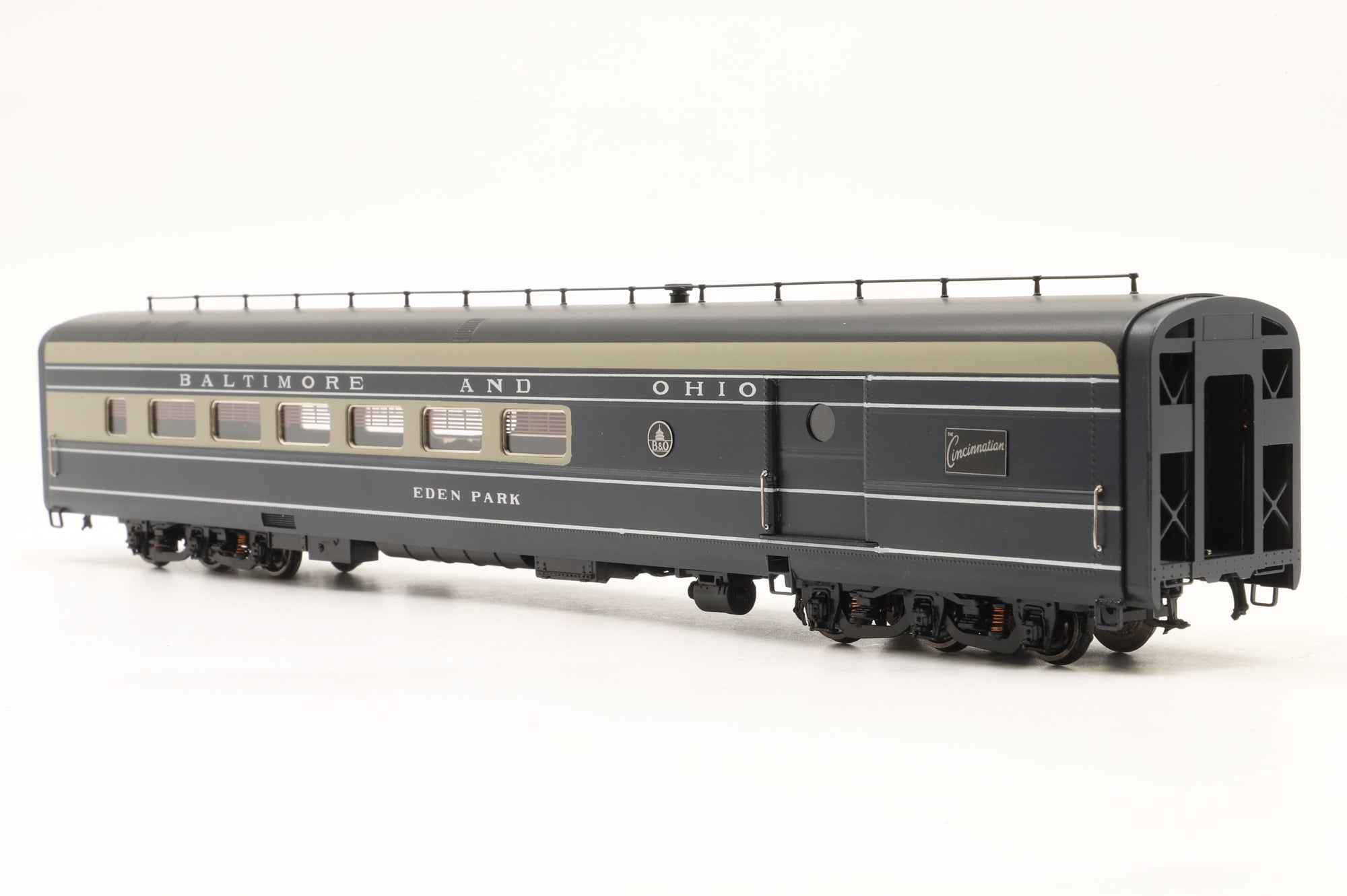 Key Imports/Samhongsa HO Brass The B&O 'Cincinnatian' 5-Car Pack, Factory Painted