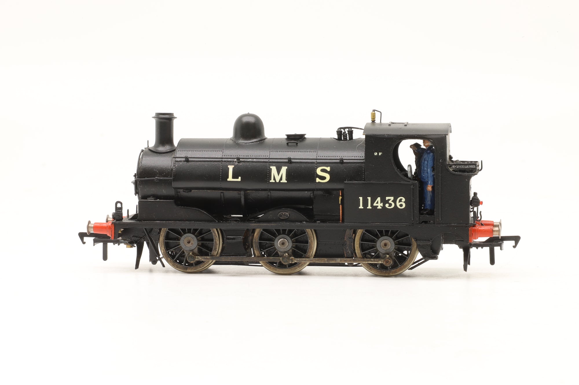 London Road Models Kit Built OO L&Y Saddle Tank '11436'