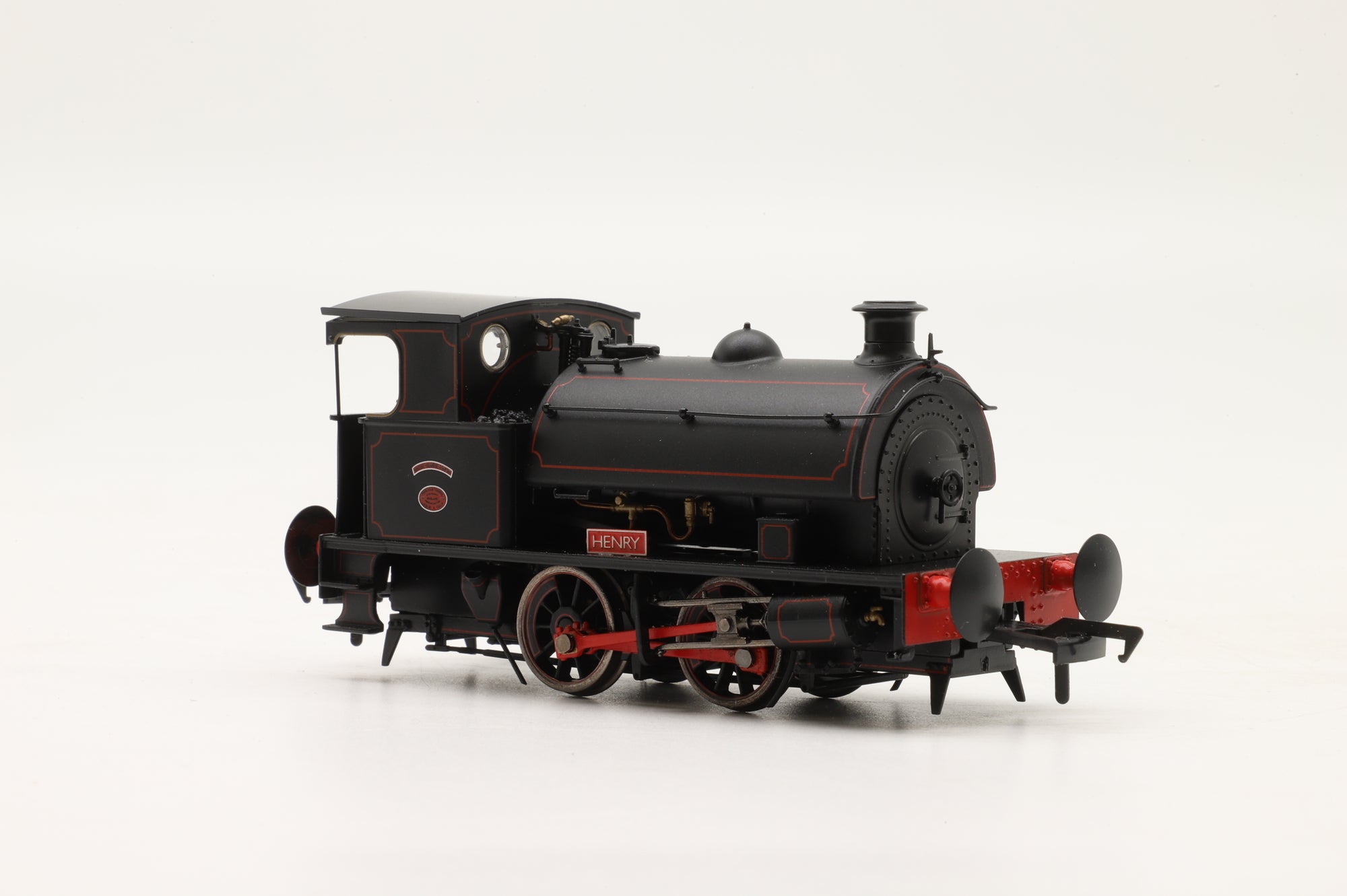 Dapol OO 4S-024-002 Hawthorn Leslie 0-4-0ST 'Henry' in a Lined Black