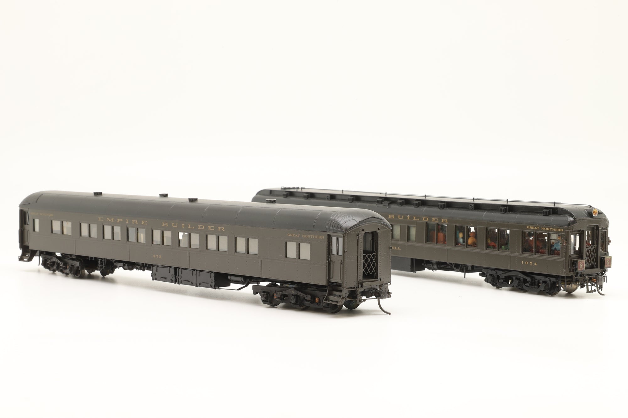 Oriental Limited HO Brass Rake of 11 Great Northern Coaches