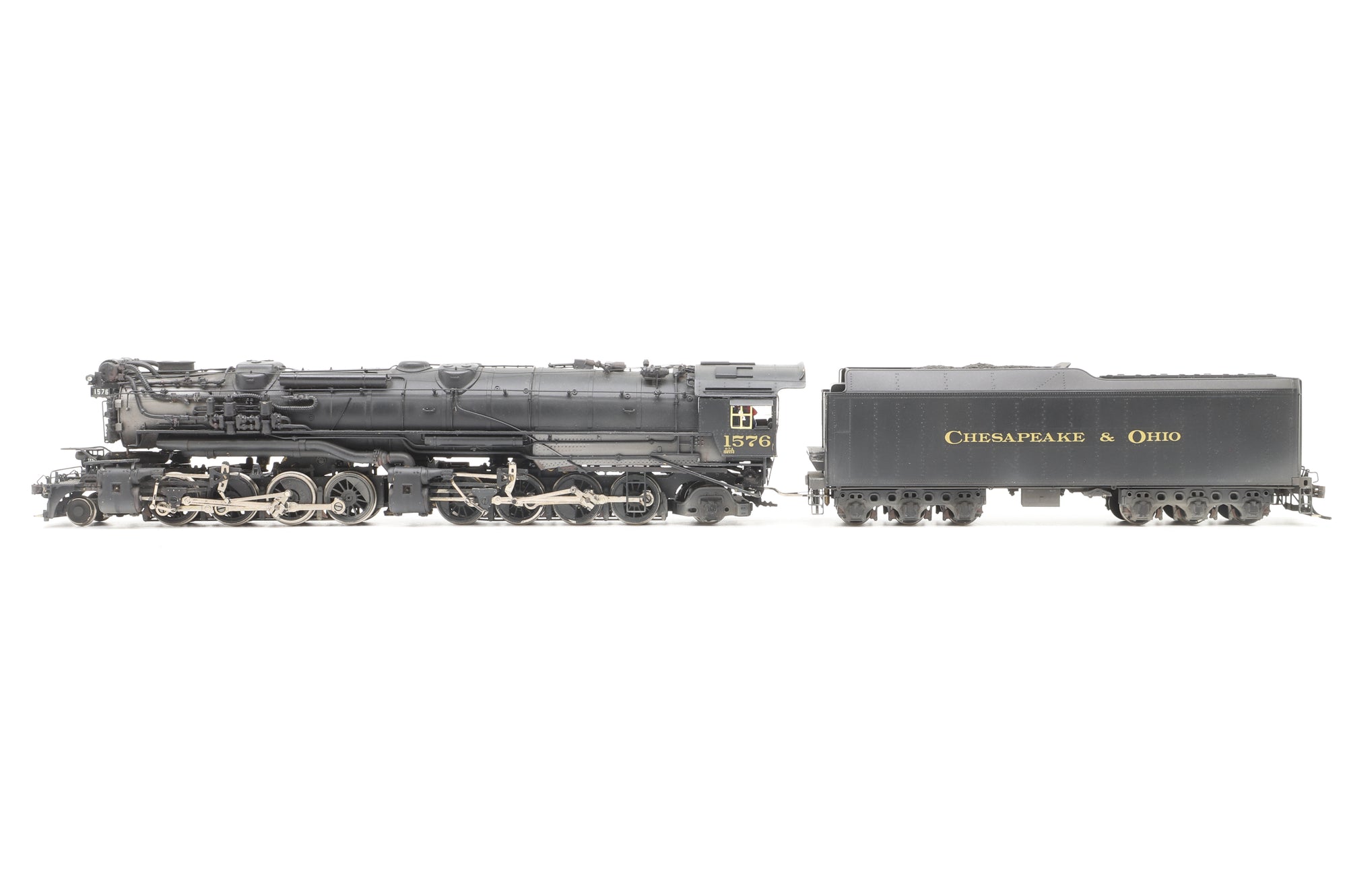 WORKSHOP GDM Scale Models HO BRass ST-296 Chesapeake & Ohio Class H-7 2-8-8-2 Non Runner