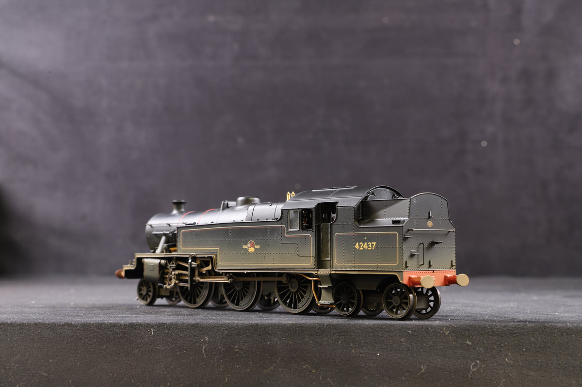 Hornby OO R2637X BR Stanier Class 4P &#39;42437&#39; BR Lined Black L/C, DCC Removed