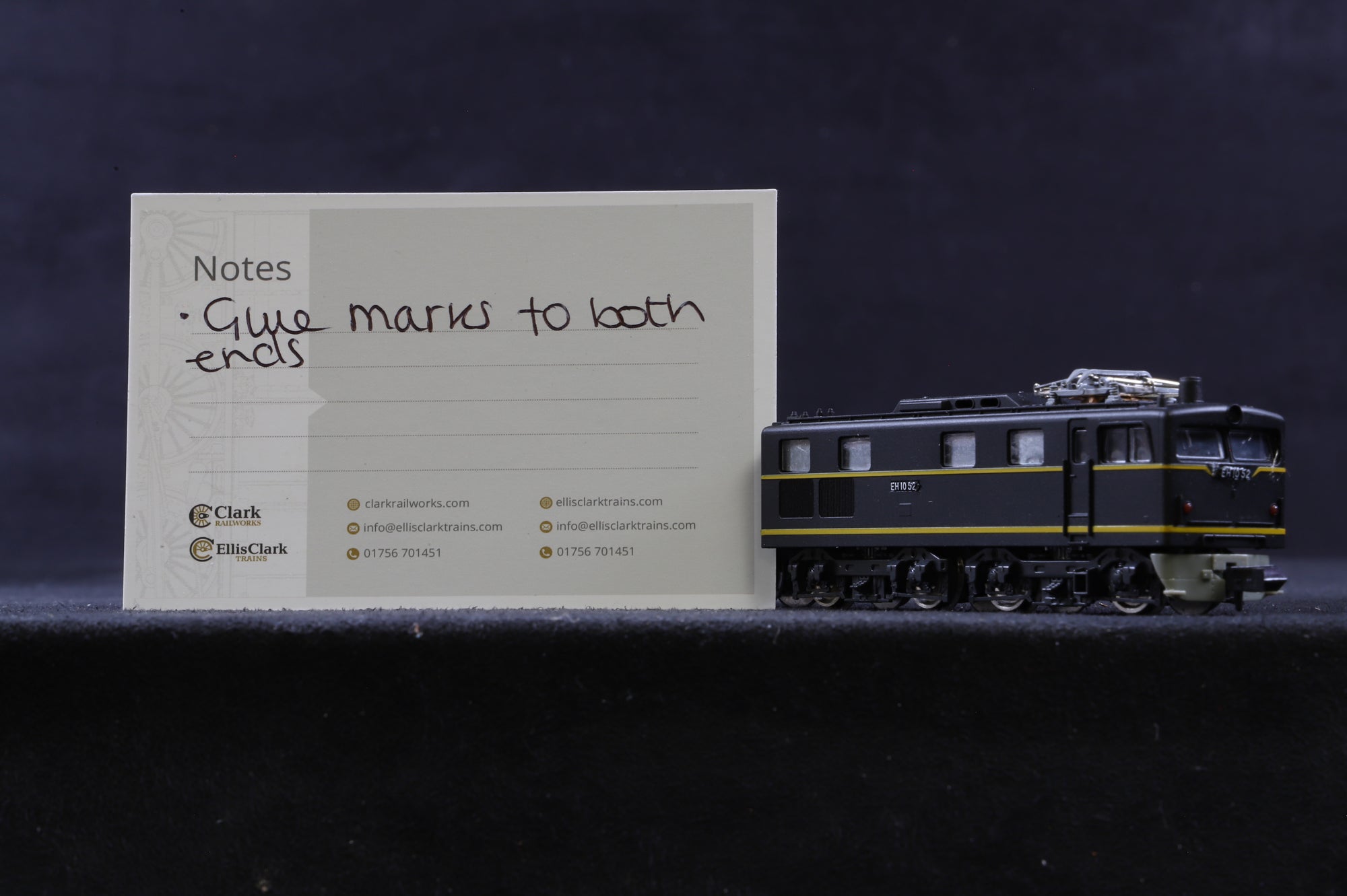 Kato N 3005-1 JR Black Class EH10 Connected 2-Body Electric Locomotive